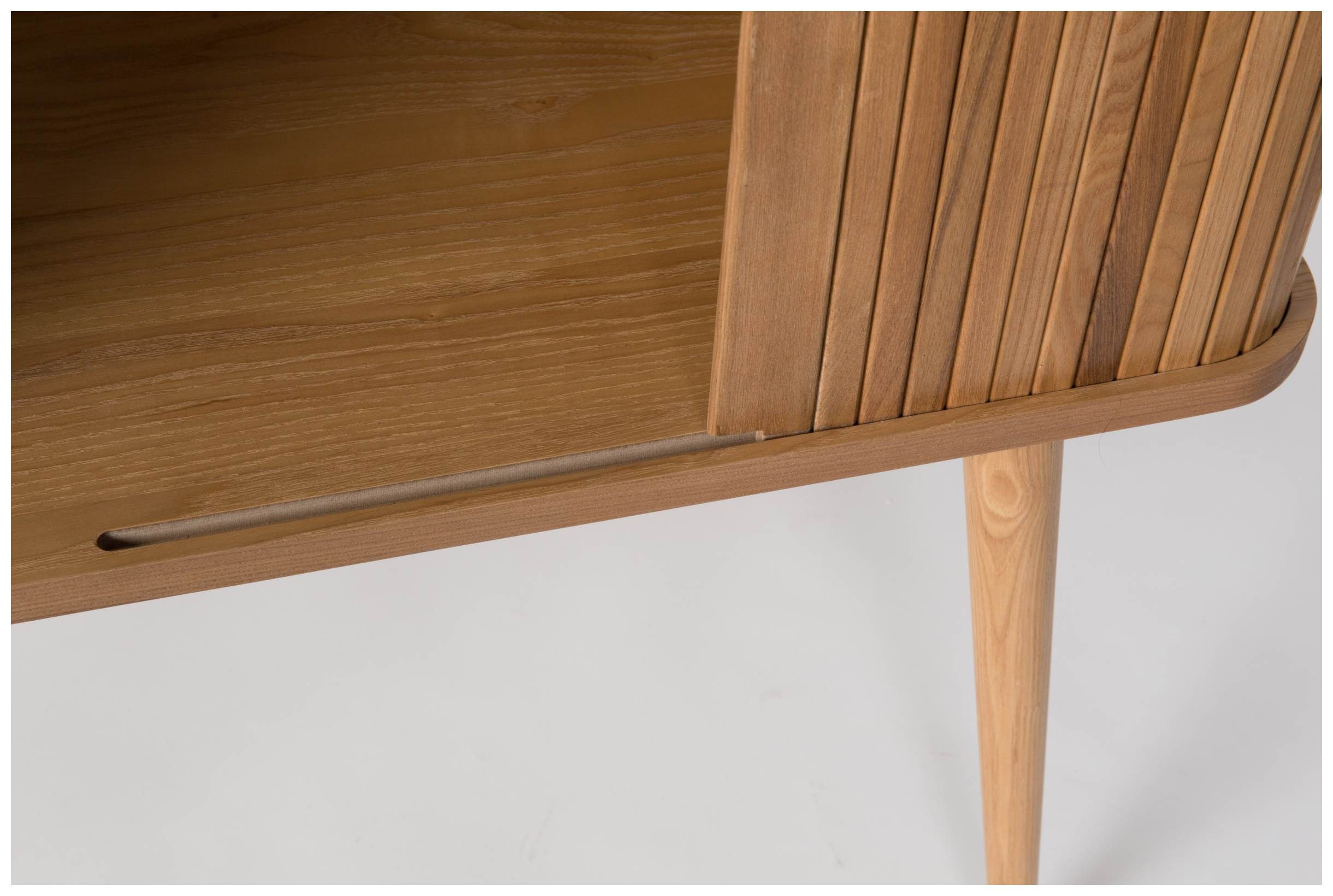 Zuiver Mehrzweckschrank Schrank Kommode BARBIER von ZUIVER mit Rollo Schiebetüren