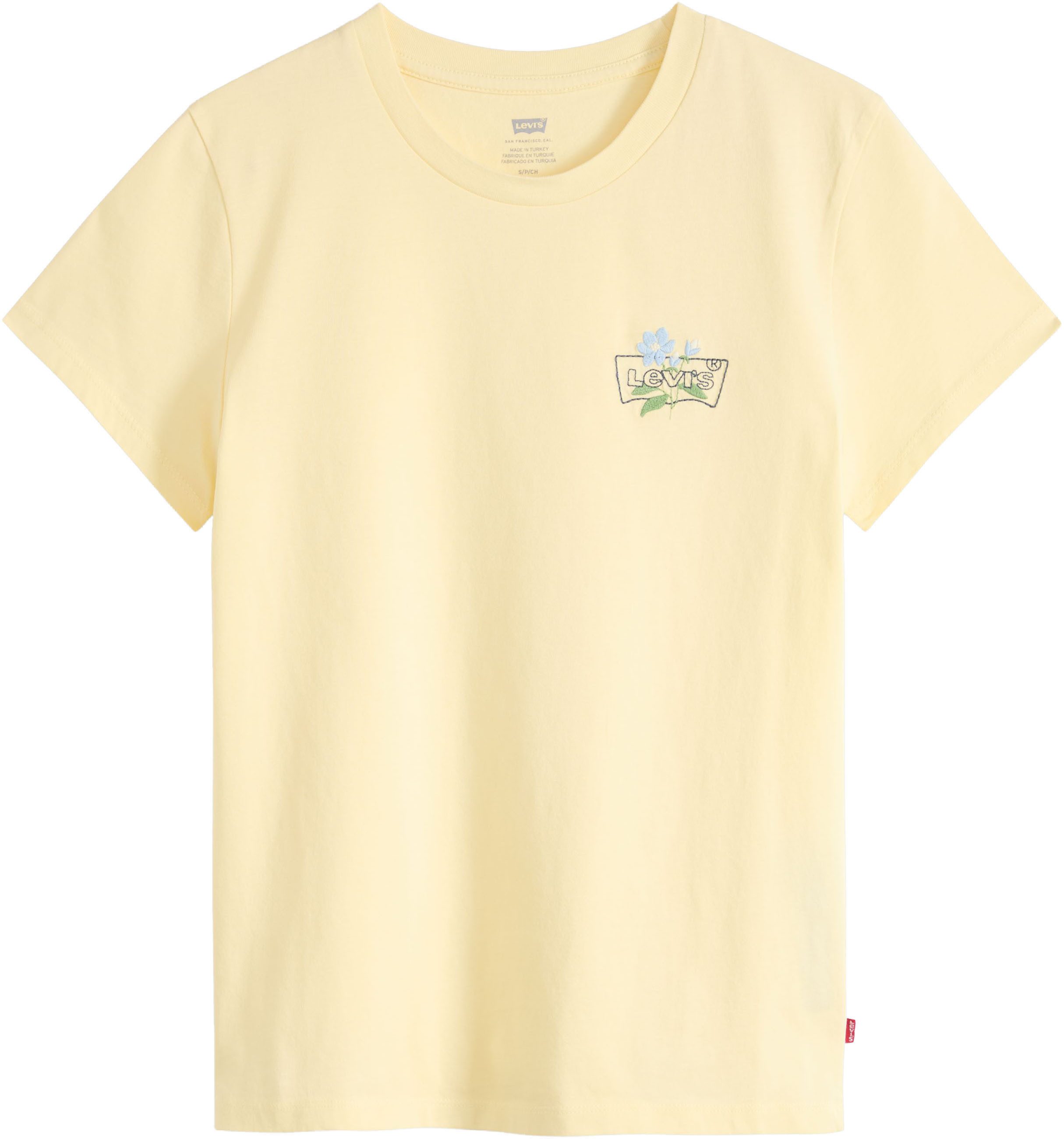 LSE THE PERFECT TEE LSE_BW MINI EMB FRENCH VANILLA