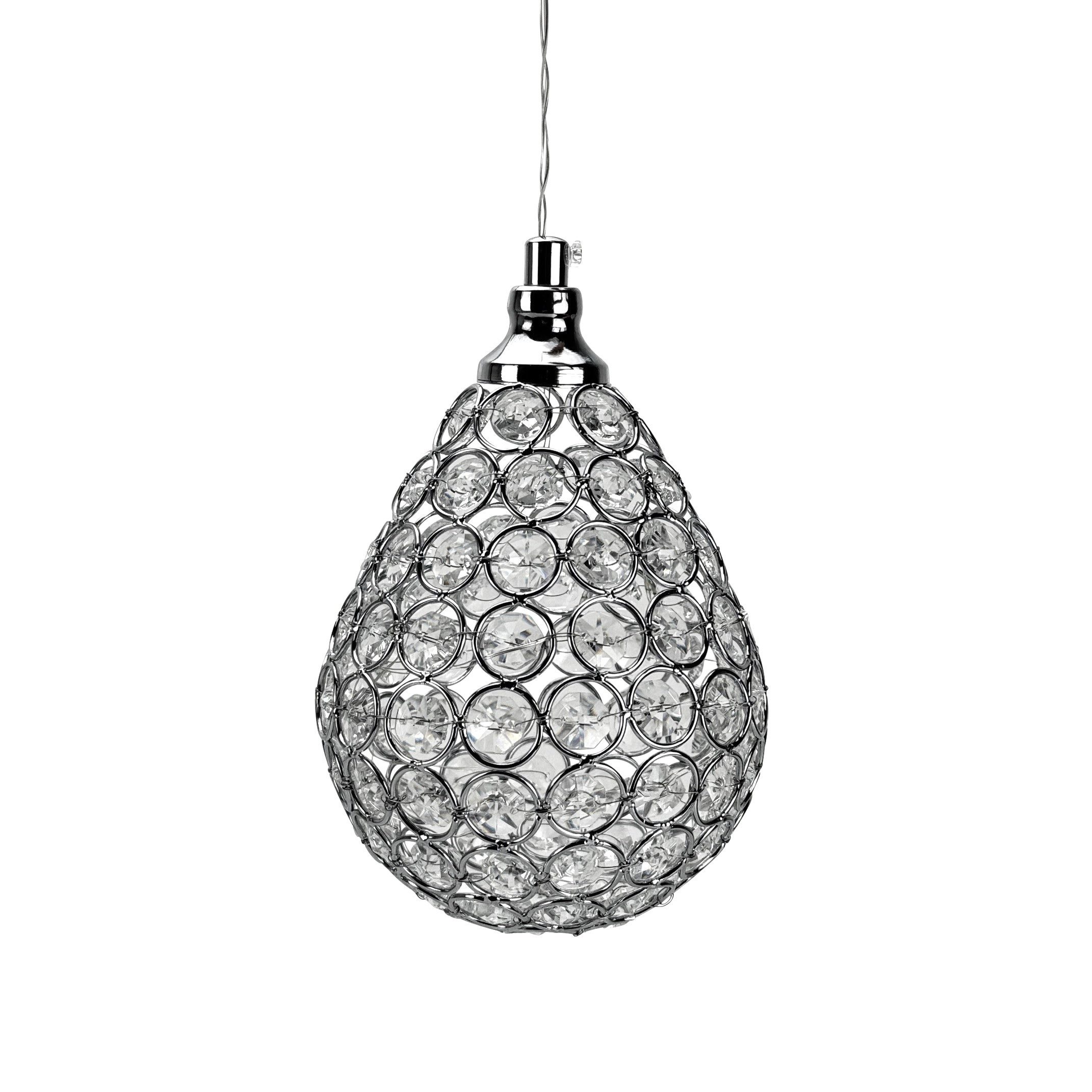 Online-Fuchs LED Dekoobjekt magischer Tropfen mit Glaskristallen & LED-Lich günstig online kaufen