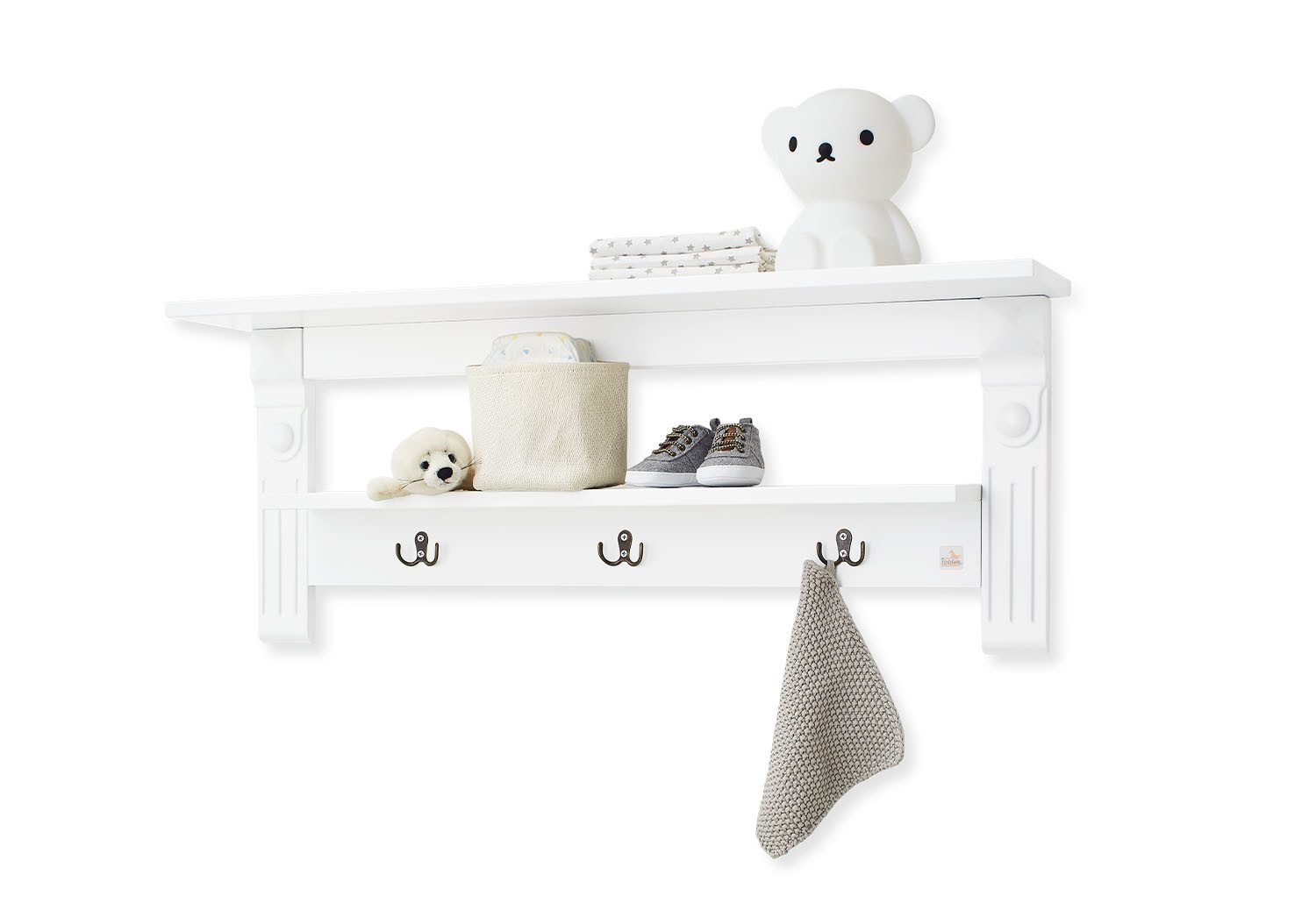 Pinolino® Wandregal Wandregal / Garderobe 'Emilia'