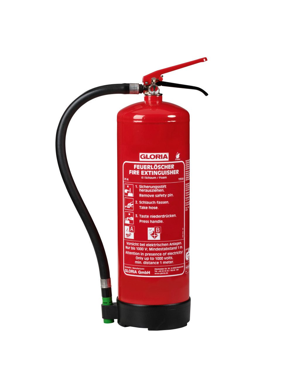 Protex Schaum-Feuerlöscher Protex Schaum-Feuerlöscher SD6-E 6 Liter