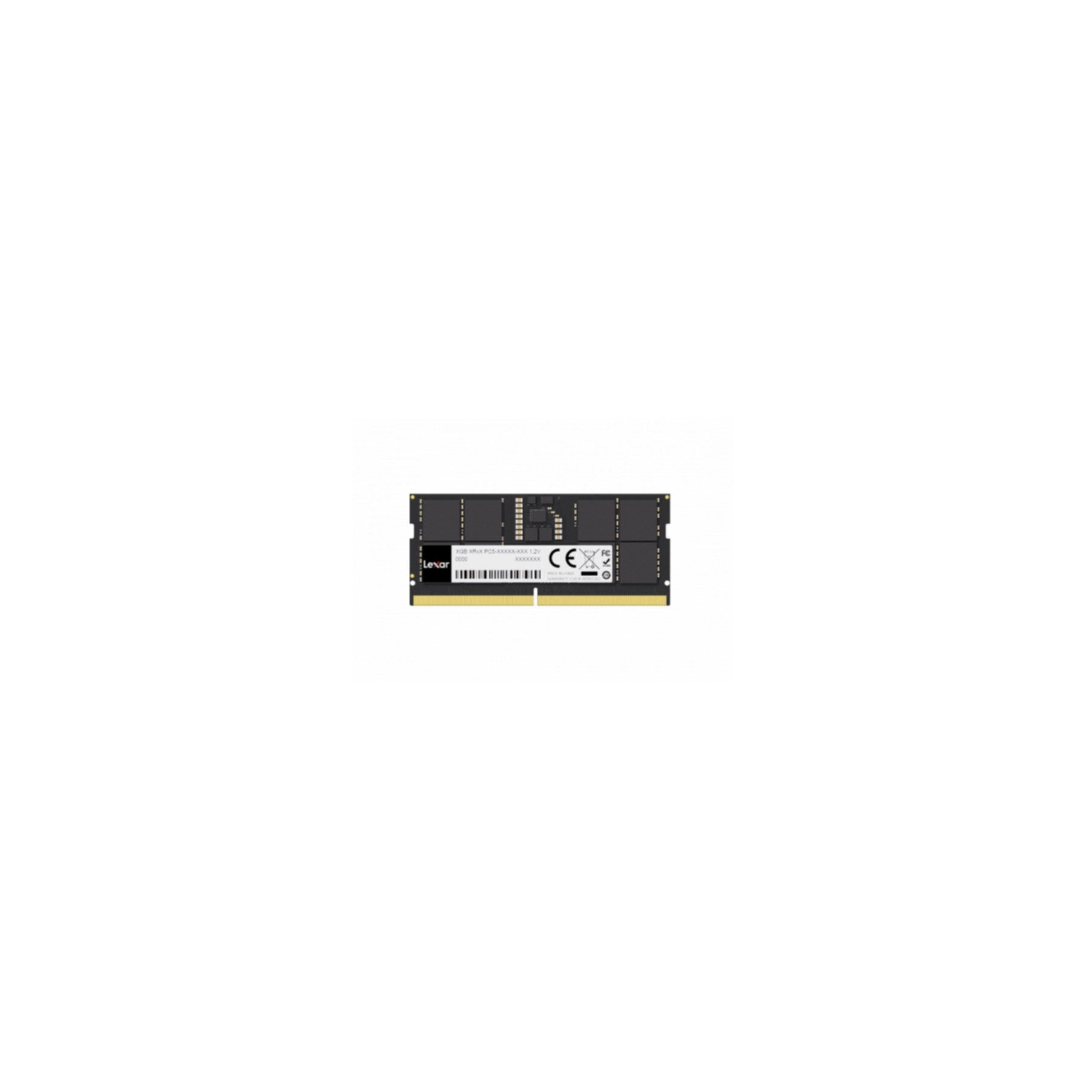 Lexar LD5S16G56C46ST-BGS Arbeitsspeicher (DDR5 16 GB 5600 MHz, 1 x 16 GB, 262-pin SO-DIMM)