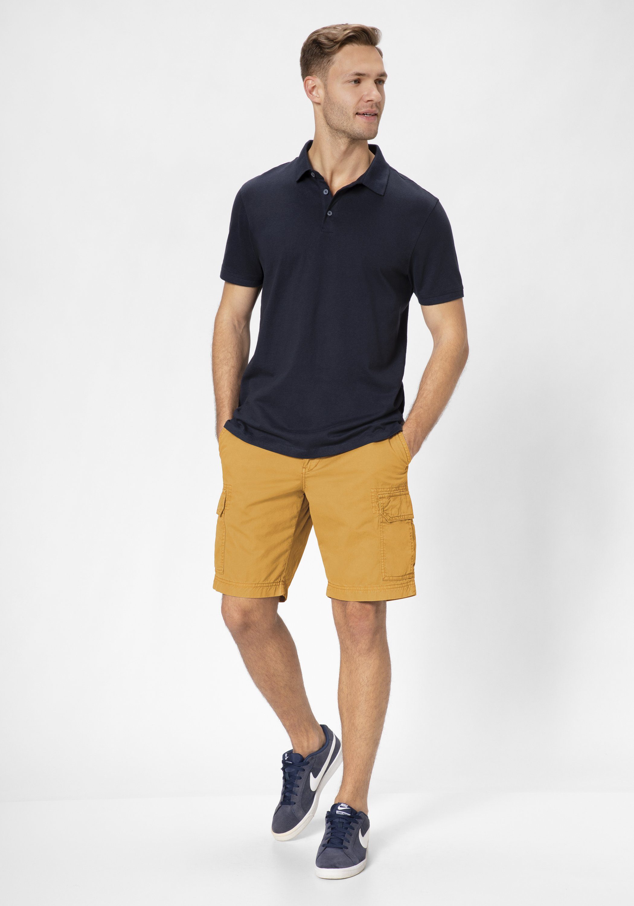 Bermudas Bermuda Regular-Fit Paddock's Cargobermudas RELAX CARGO ocker