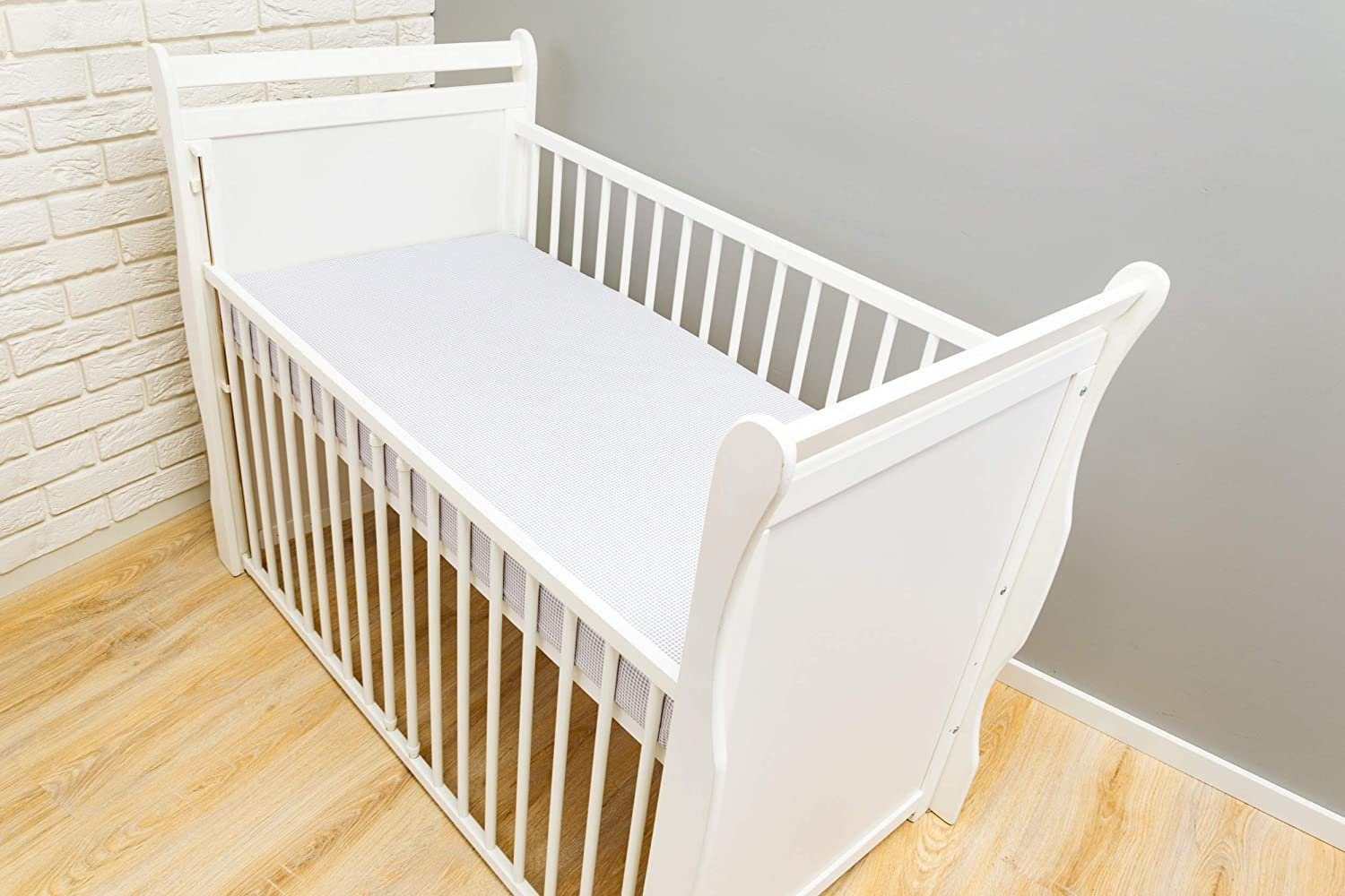 Amilian Spannbettlaken Spannbetttuch für Babybett Kinderbett günstig online kaufen