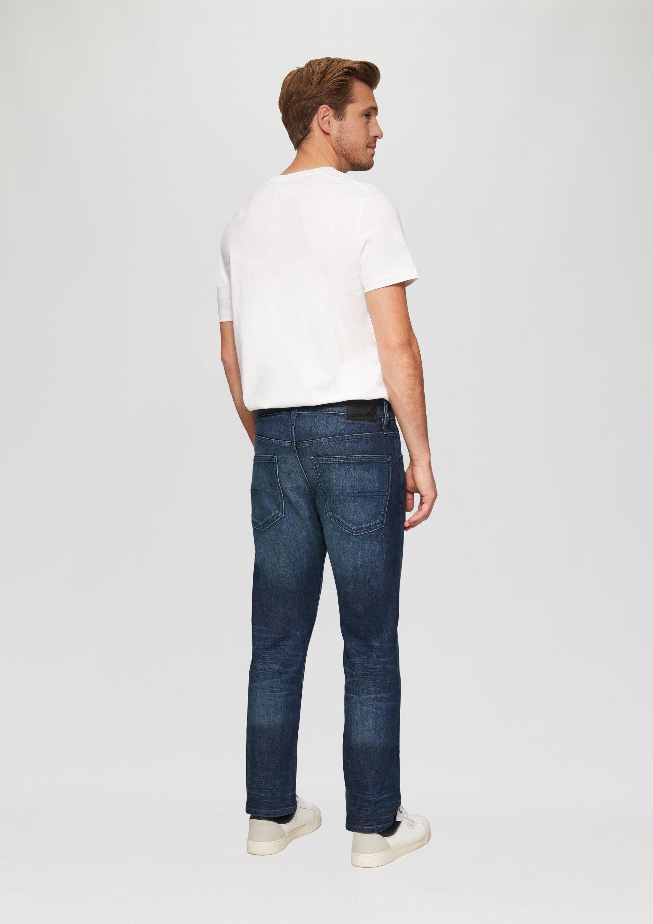 s.Oliver Regular-fit-Jeans Jeans-Hose MAURO Jeans Mauro / Regular Fit / Mid Rise / Tapered Leg
