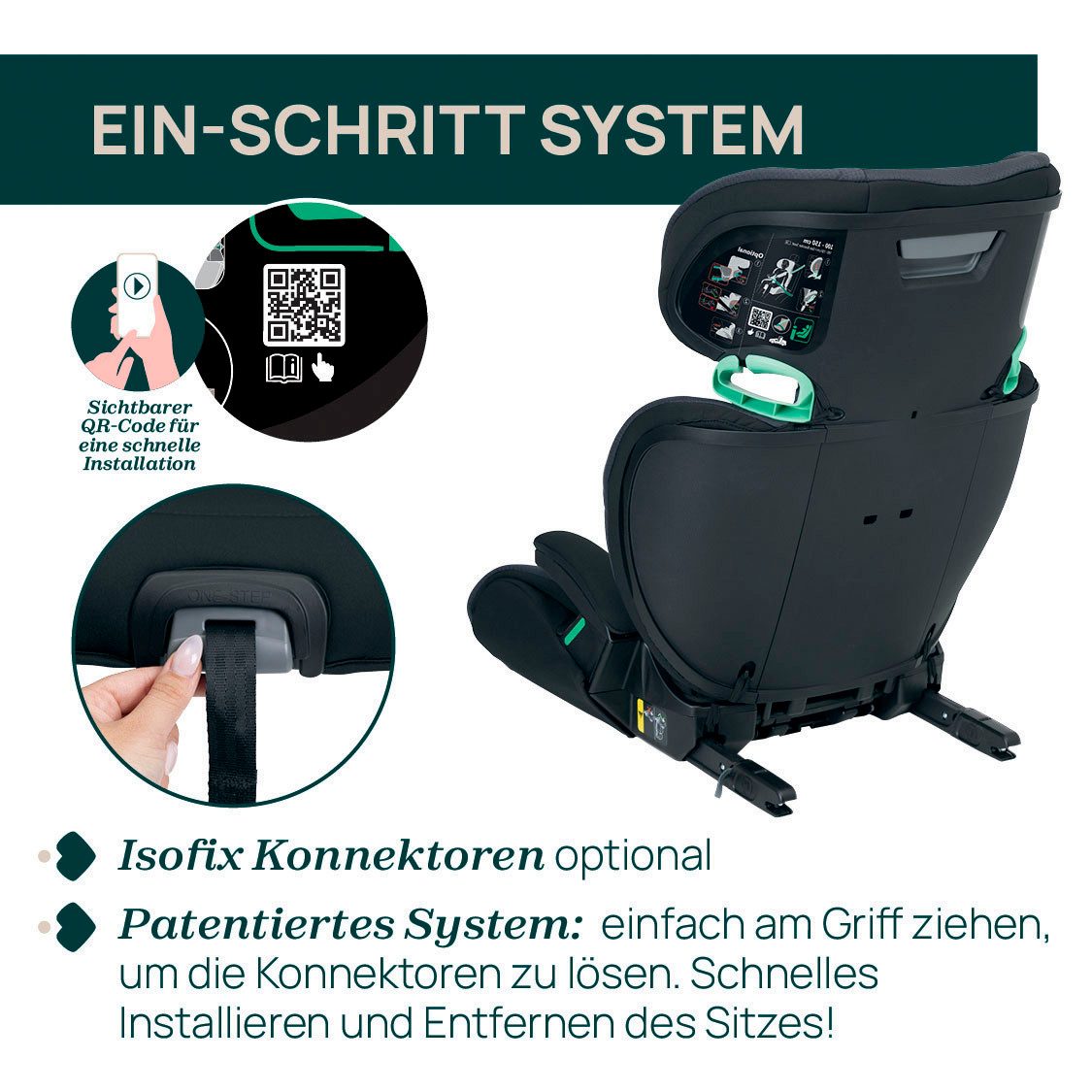 Chicco Autokindersitz Quizy i-Size, ab: 3 Jahre, bis: 12 Jahre, ab: 100 cm, bis: 150 cm, (100-150 cm)