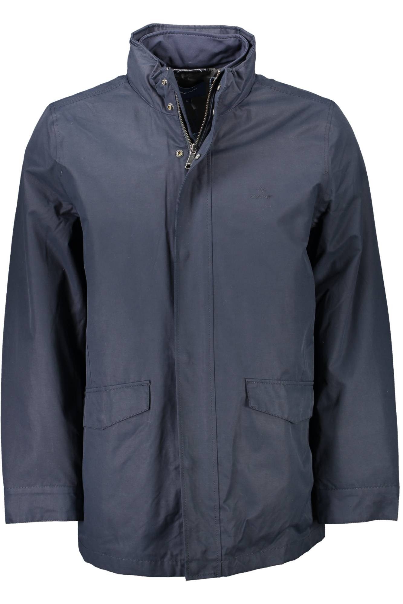 Gant Outdoorjacke Herrenjacke Blau: Vielseitige Doppeljacke mit Abnehmbaren Ärmeln