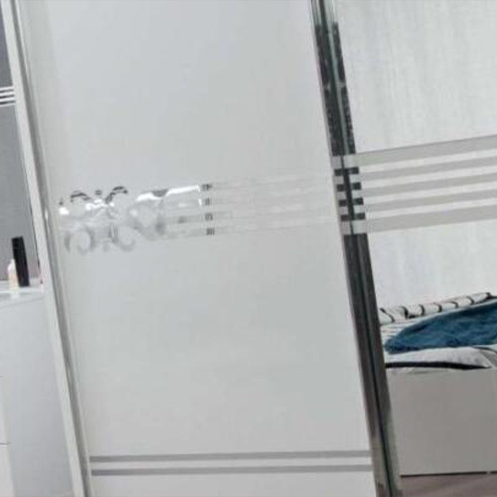 Schrank Spiegeltür In Weißer Kleiderschrank Großer mit Schlafzimmer Made JVmoebel Kleiderschrank Luxus Europe