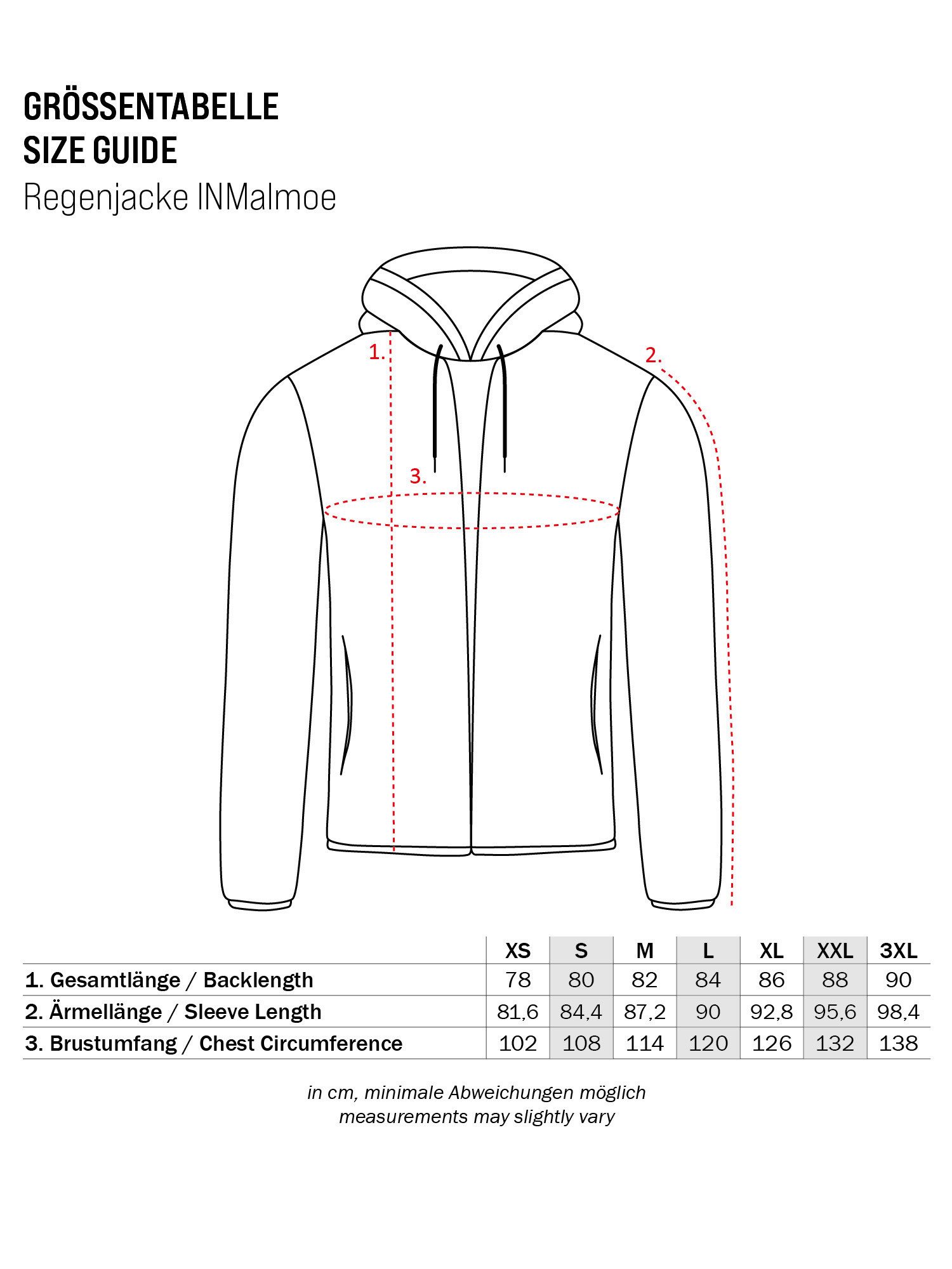 Indicode Regenjacke Herren Malmoe Nässeschutz Herrenjacke halblange, mit Kapuze
