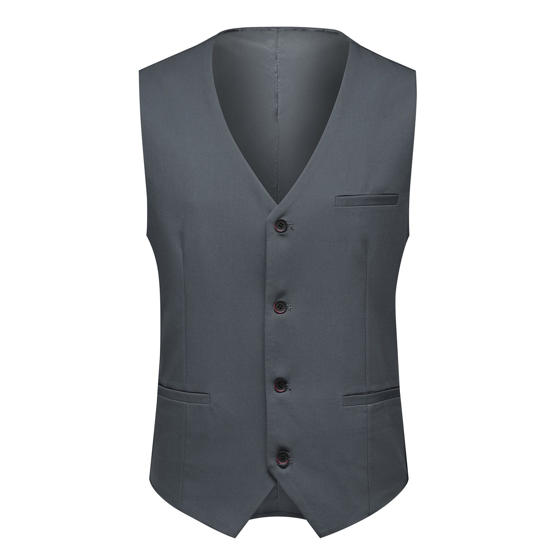 Allthemen Anzug (3 tlg) Herren Slim Fit Hochzeitsanzug komplett 3 teilig Businessoutfit