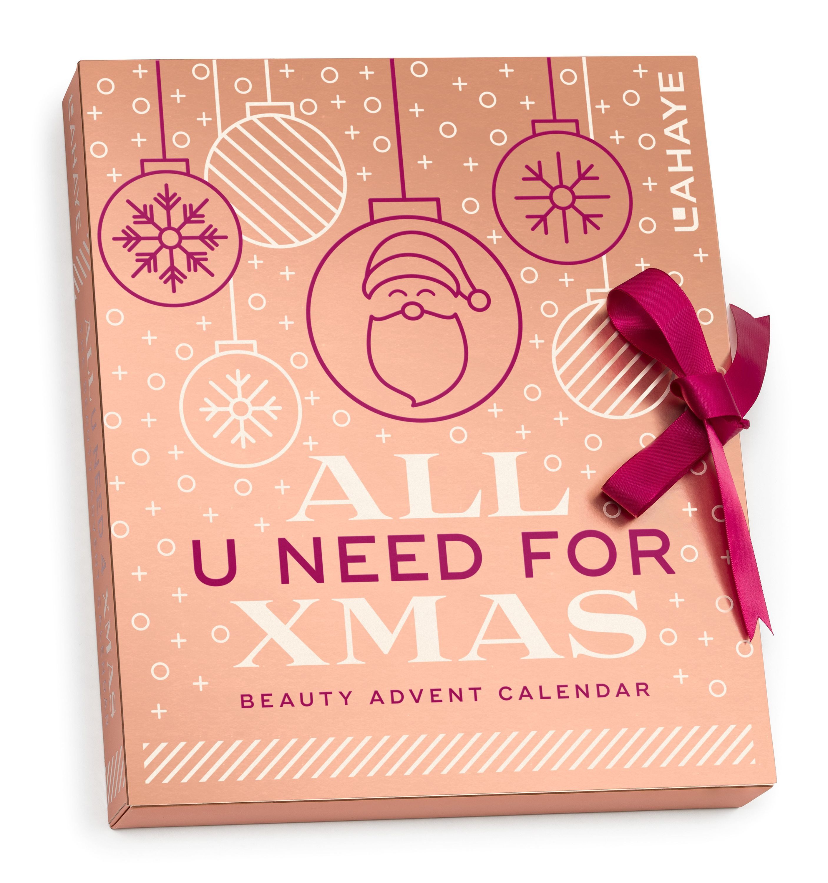 LAHAYE Adventskalender LAHAYE "ALL YOU NEED" Beauty Adventskalender 2025, Geschenkset, XMAS