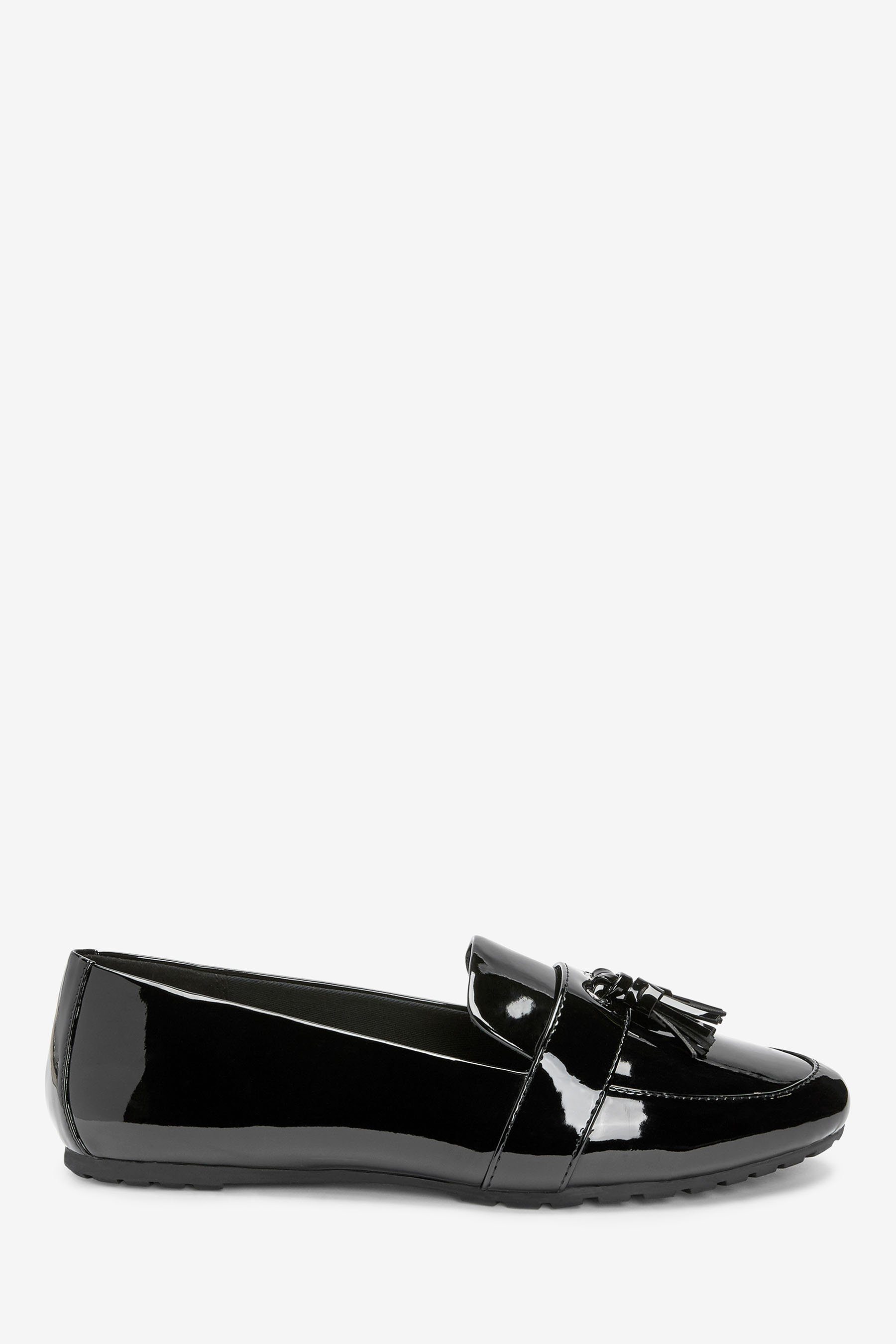 Black (1-tlg) Forever Profilsohle Loafer Tasselloafer Comfort® Next mit