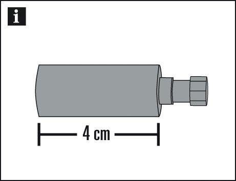 (1-St), mm Einzelprogramm Gardinenstangenhalter Serie 20 Ø GARDINIA, Trägerverlängerung, Chicago