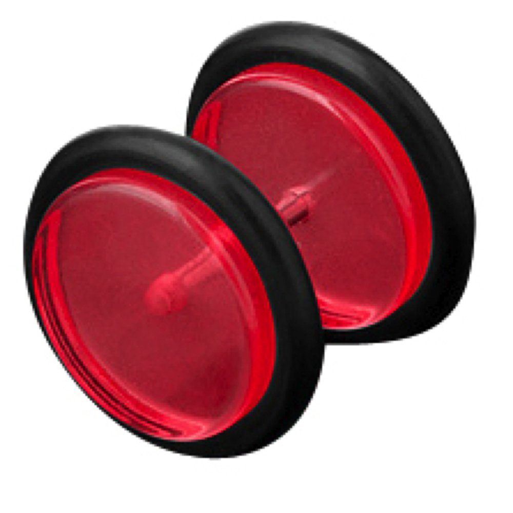 Taffstyle Piercing-Set Piercing UV Fake Plug günstig online kaufen