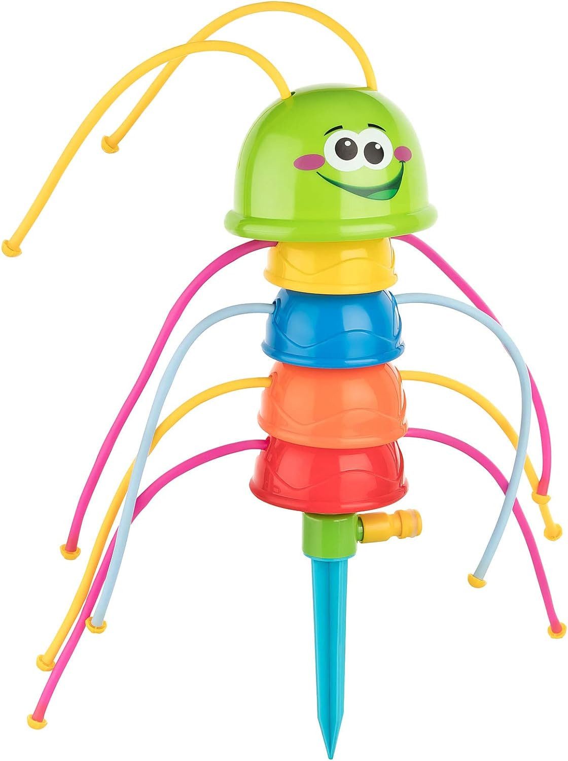 HEIMWERT Spiel-Wassersprenkler Wassersprinkler Wasserspielzeug für Gartenschlauch 36cm hoch Kinder