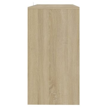 furnicato Beistelltisch Konsolentisch Sonoma-Eiche 89x41x76,5 cm Holzwerkstoff (1-St)