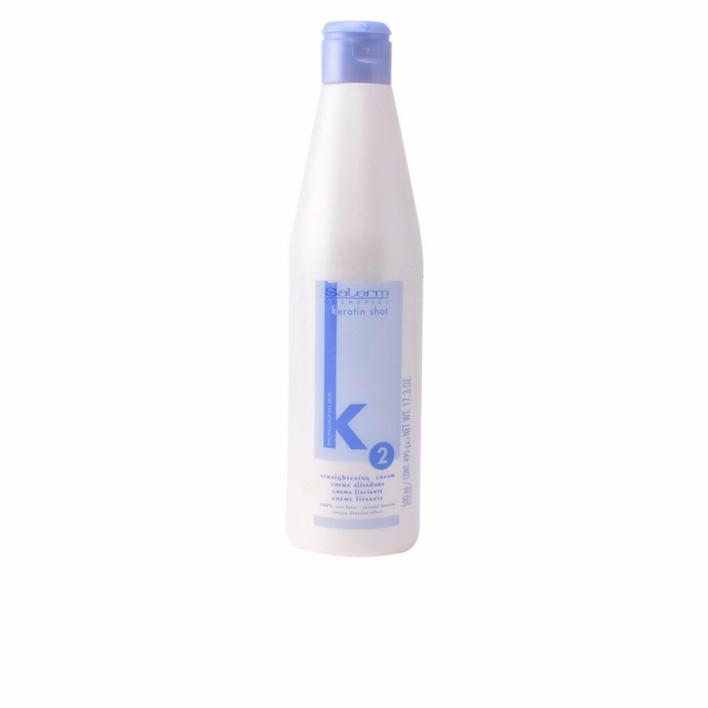 Salerm Glättungsbalsam Cosmetics Keratine Shot Straightening Cream 500ml