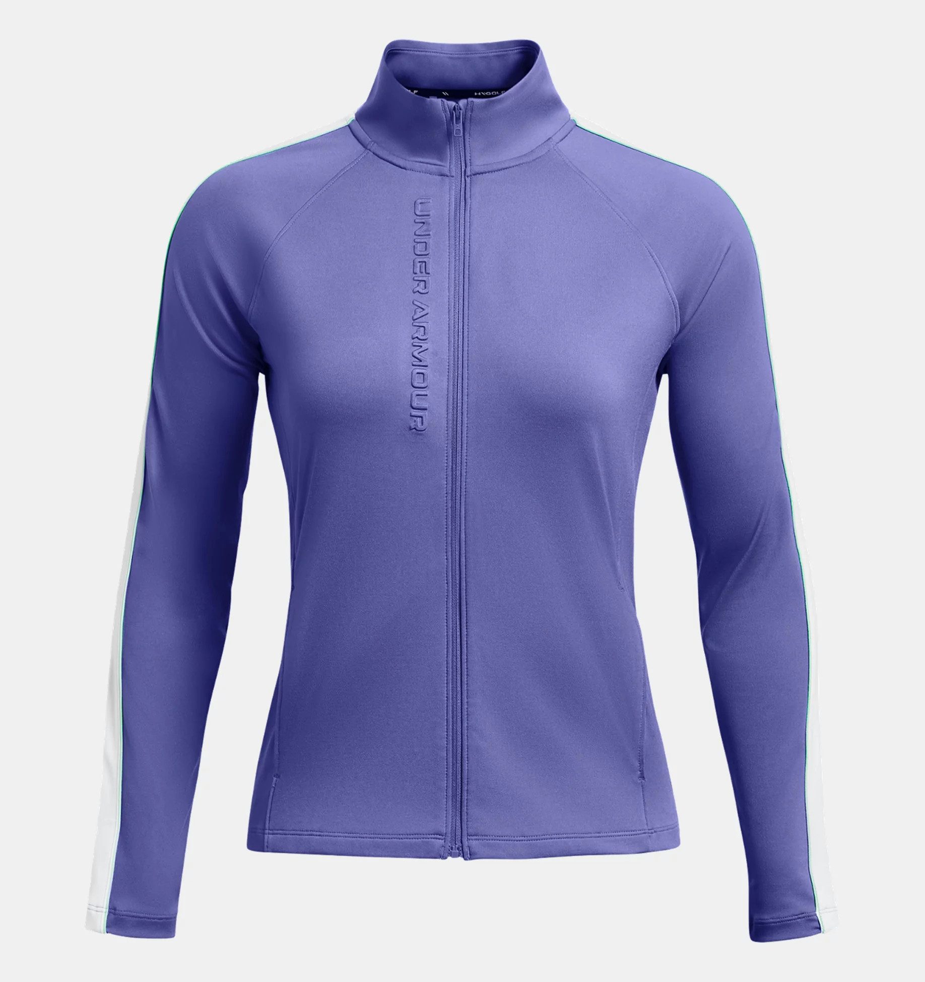 Under Armour® Sweatjacke Under Armour Golf Jacke Storm Midlayer Flieder-Weiß Damen