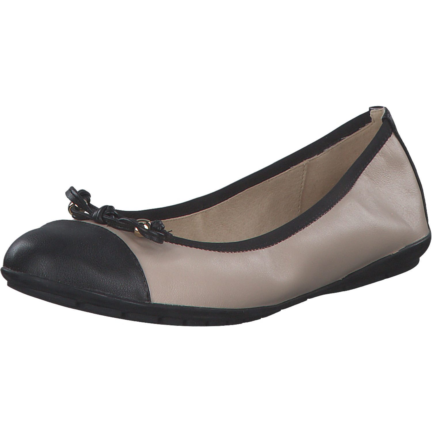 Ballerine Donna Caprice 9-22116-44 - Pelle Morbida, Plantare Memory Foam, Calzata G, Tecnologia Memotion