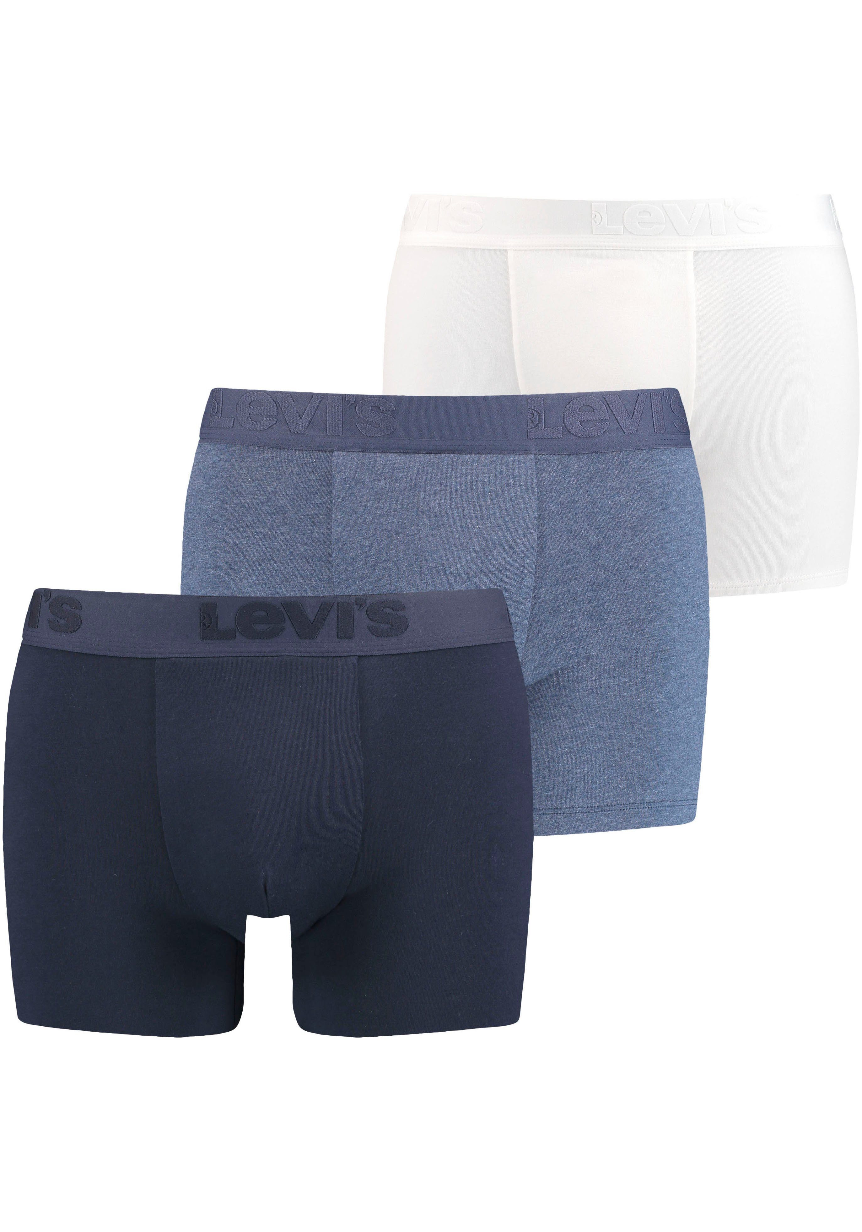 Levi's® Boxershorts (Packung, 3-St) LEVIS MEN PREMIUM BOXER BRIEF 3P blue combo