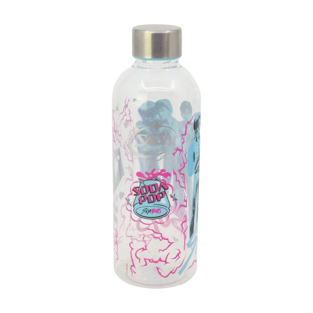 KPop Demon Hunters Trinkflasche Trinkflasche 850 ml Aqua Bottle aus Tritan für Schule und Freizeit