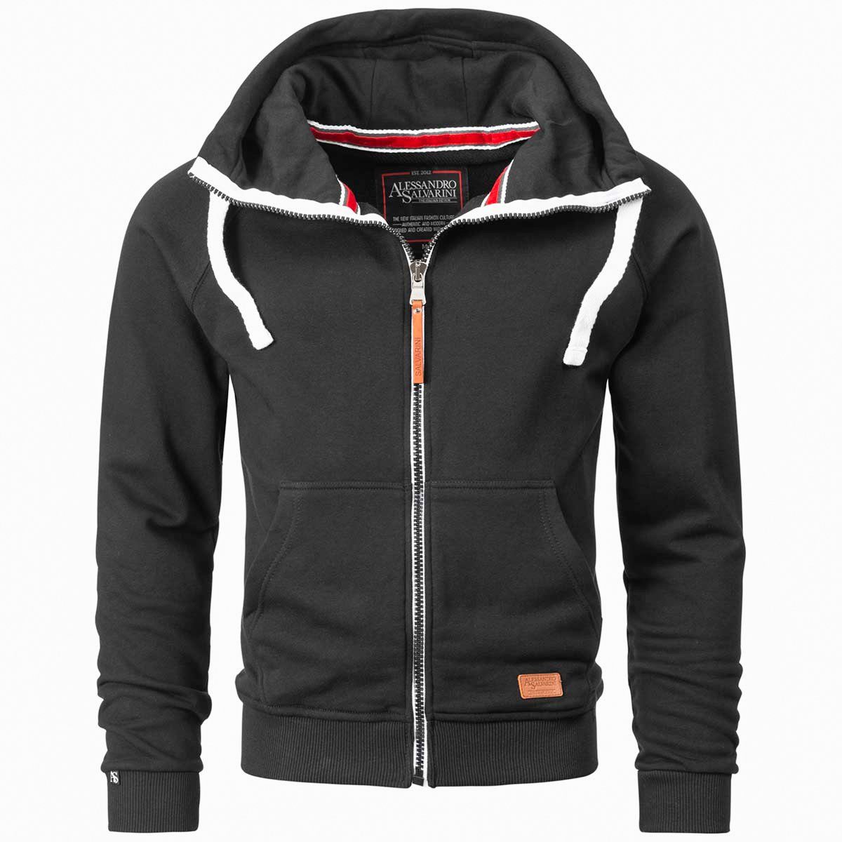 Alessandro Salvarini Sweatjacke A. Salvarini Herren Sweatjacke AS192 Sweatj günstig online kaufen