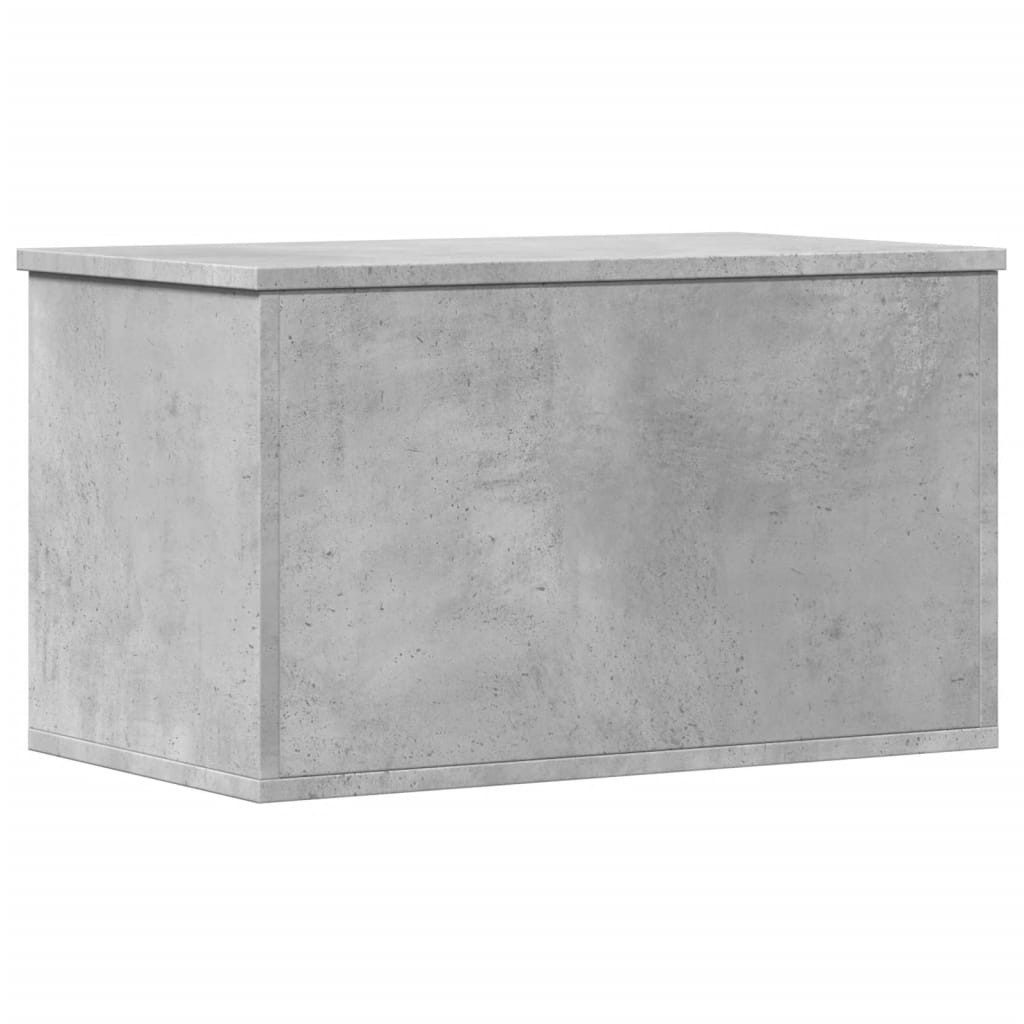 vidaXL Aufbewahrungsbox Truhe Betongrau 60x35x35 cm Holzwerkstoff (1 St)