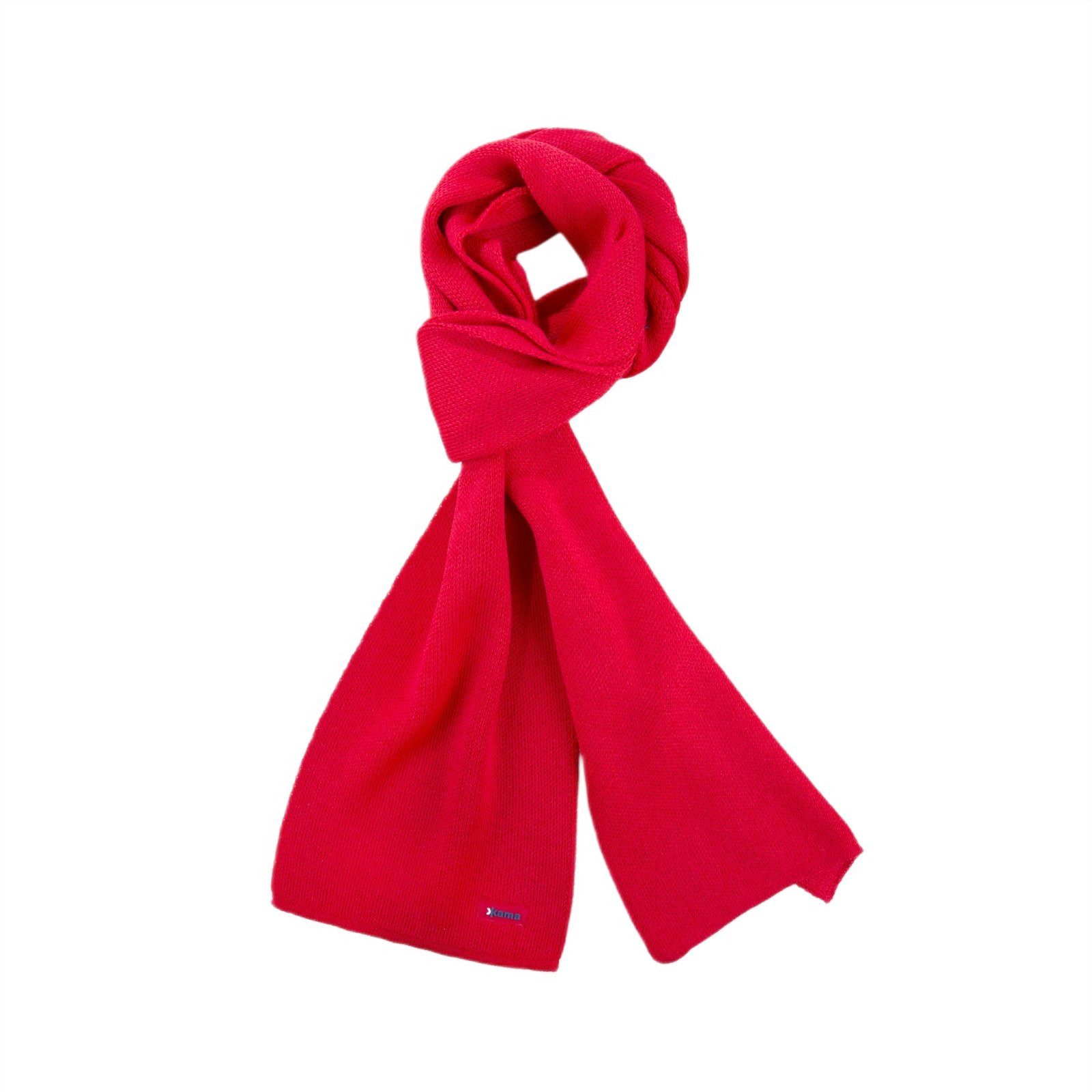 kama Schal (Merinowolle-Mischung) S22 - rot 170m x 22cm - 1 Stück