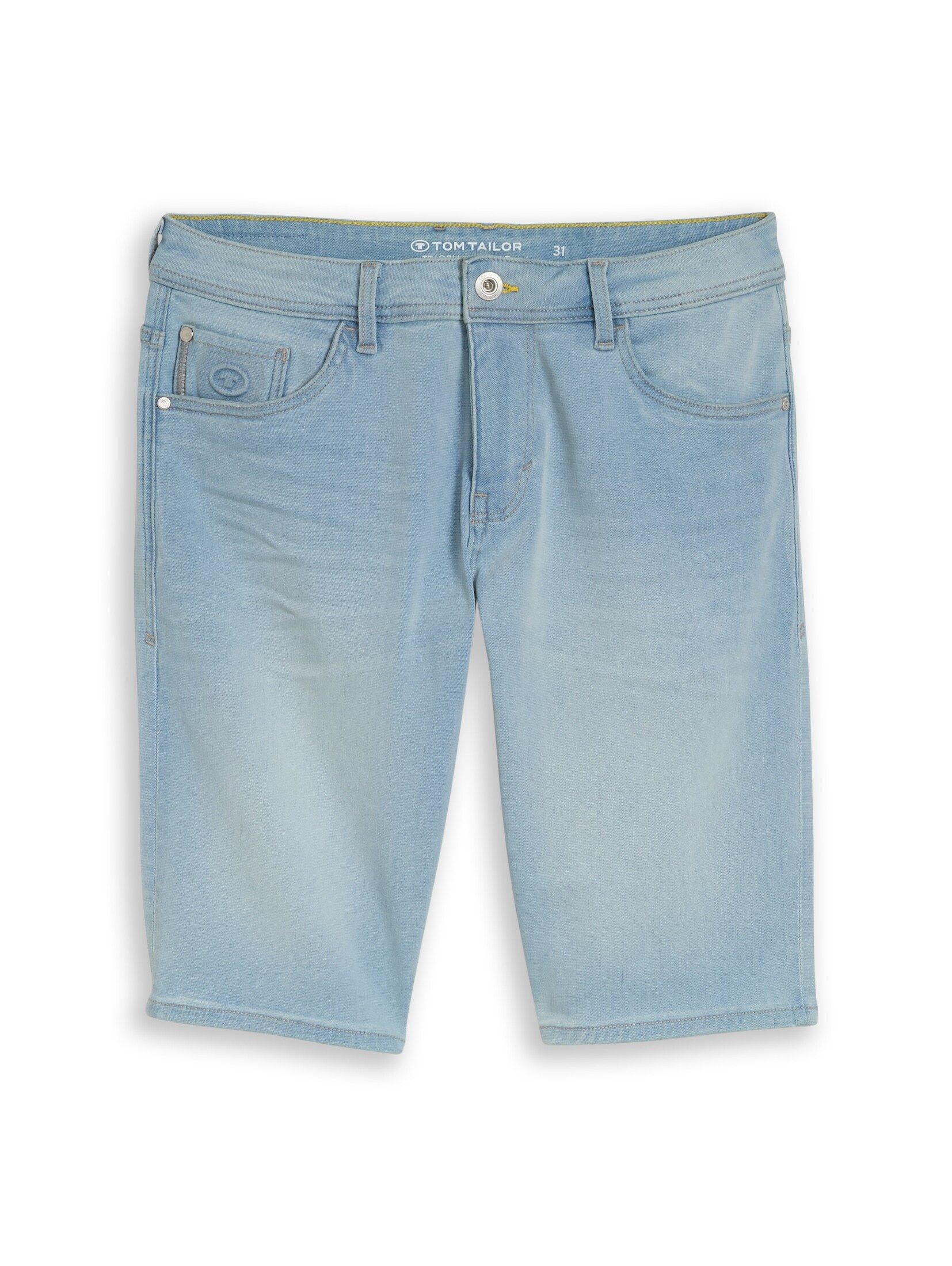 TOM TAILOR Bermudas Jeanshosen TTJOSH REGULAR SLIM Jeans Shorts mit Superstretch