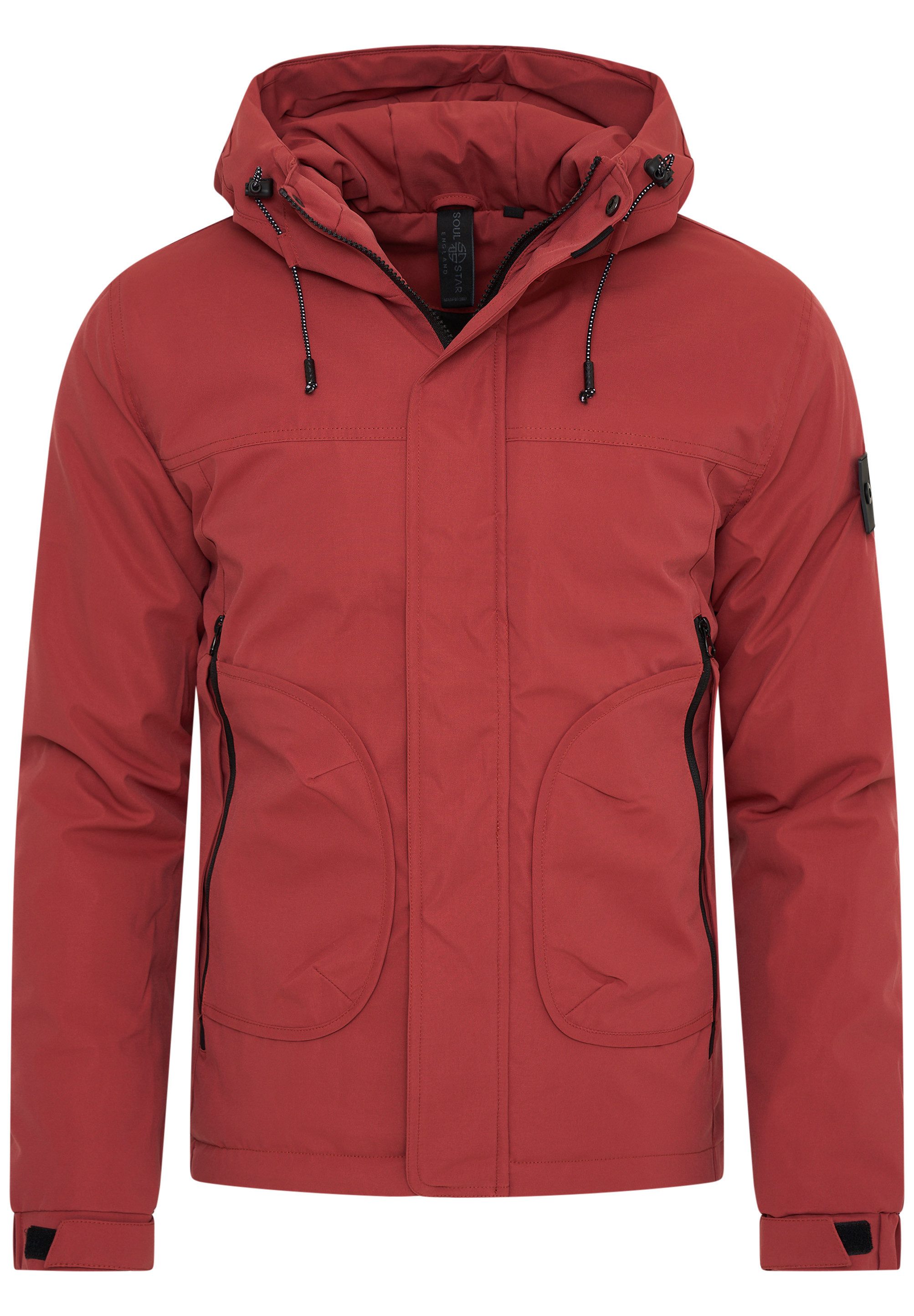 SOULSTAR Winterjacke S2DARCHAN Herren Übergangsjacke mit Kapuze Outdoor-Jac günstig online kaufen