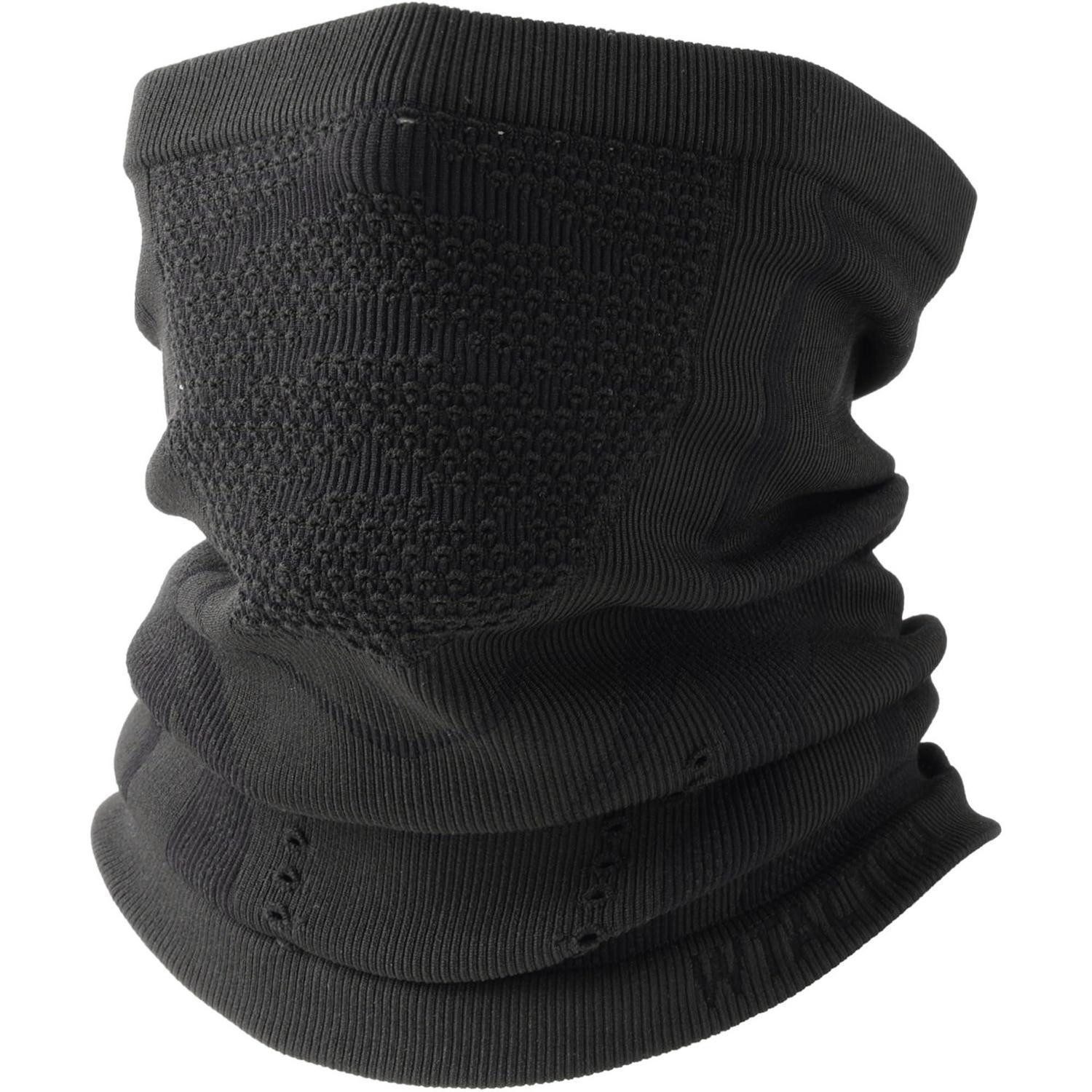 Sturmhaube Schlauchschal Herren Halstuch Halswärmer Skimaske Winter Schwarz