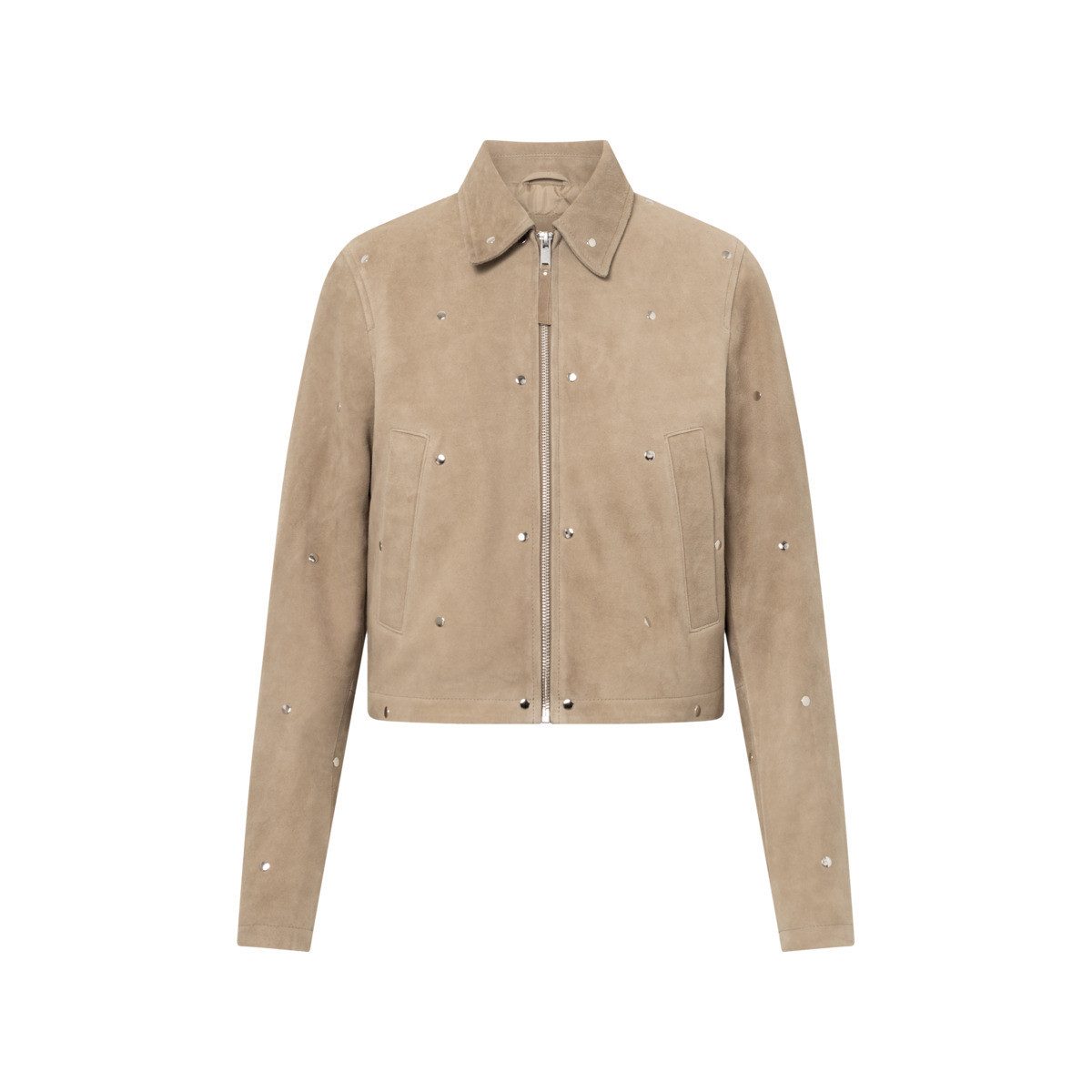 Bolongaro Trevor Lederjacke Hallie Stud Damen Bomberjacke, Freizeitjacke, Blazer, Pufferjacke, Übergangsjacke