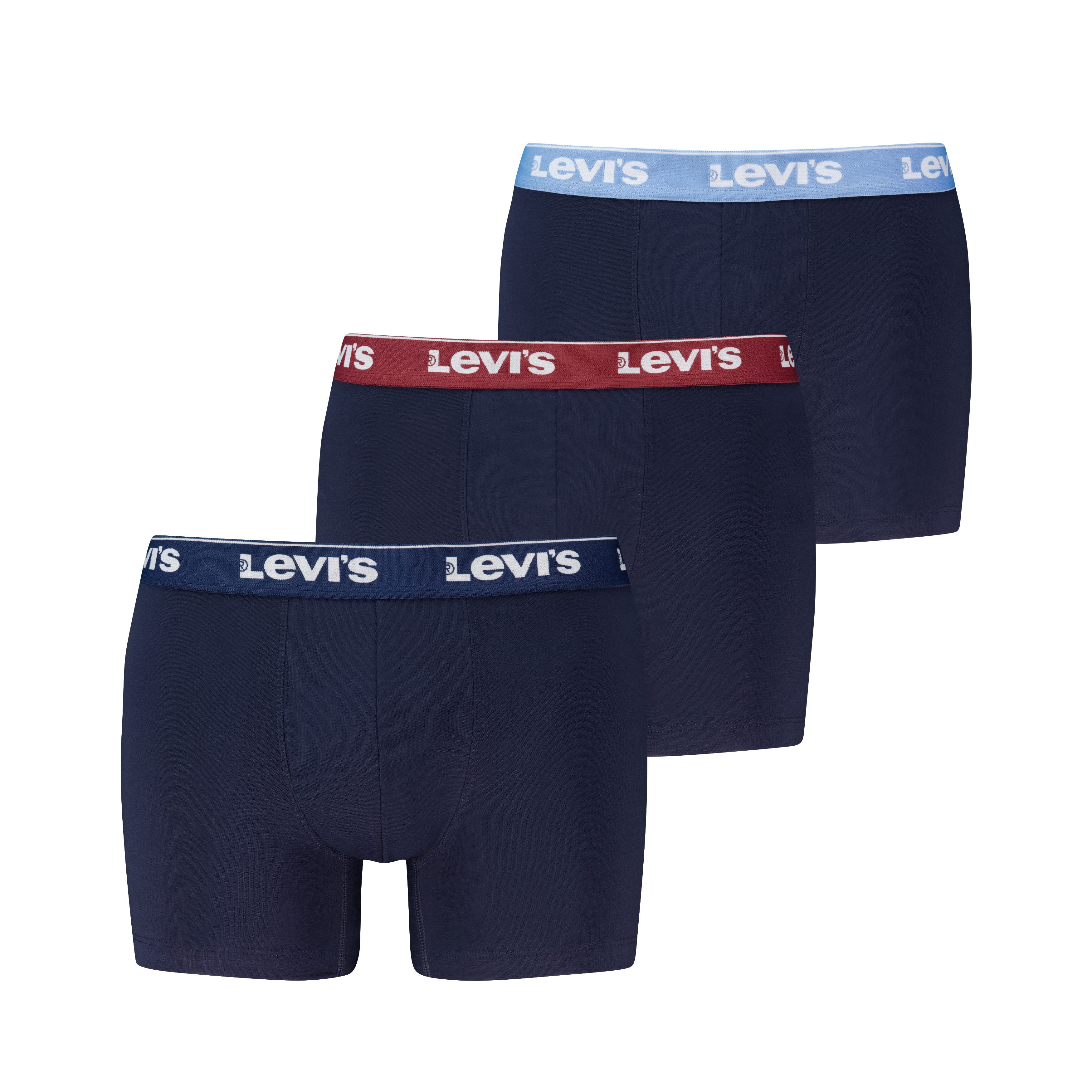 Levi's® Boxershorts LEVIS MEN REPEAT LOGO BOXER BRIEF (3er Pack)
