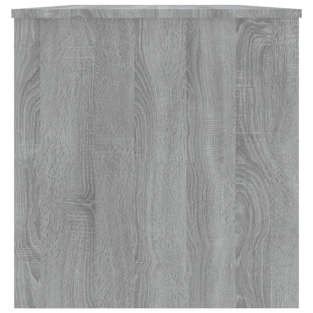 Sonoma grey Holzwerkstoff (1-St) snoma Couchtisch vidaXL | Couchtisch snoma cm grey 102x50x52,5 Grau