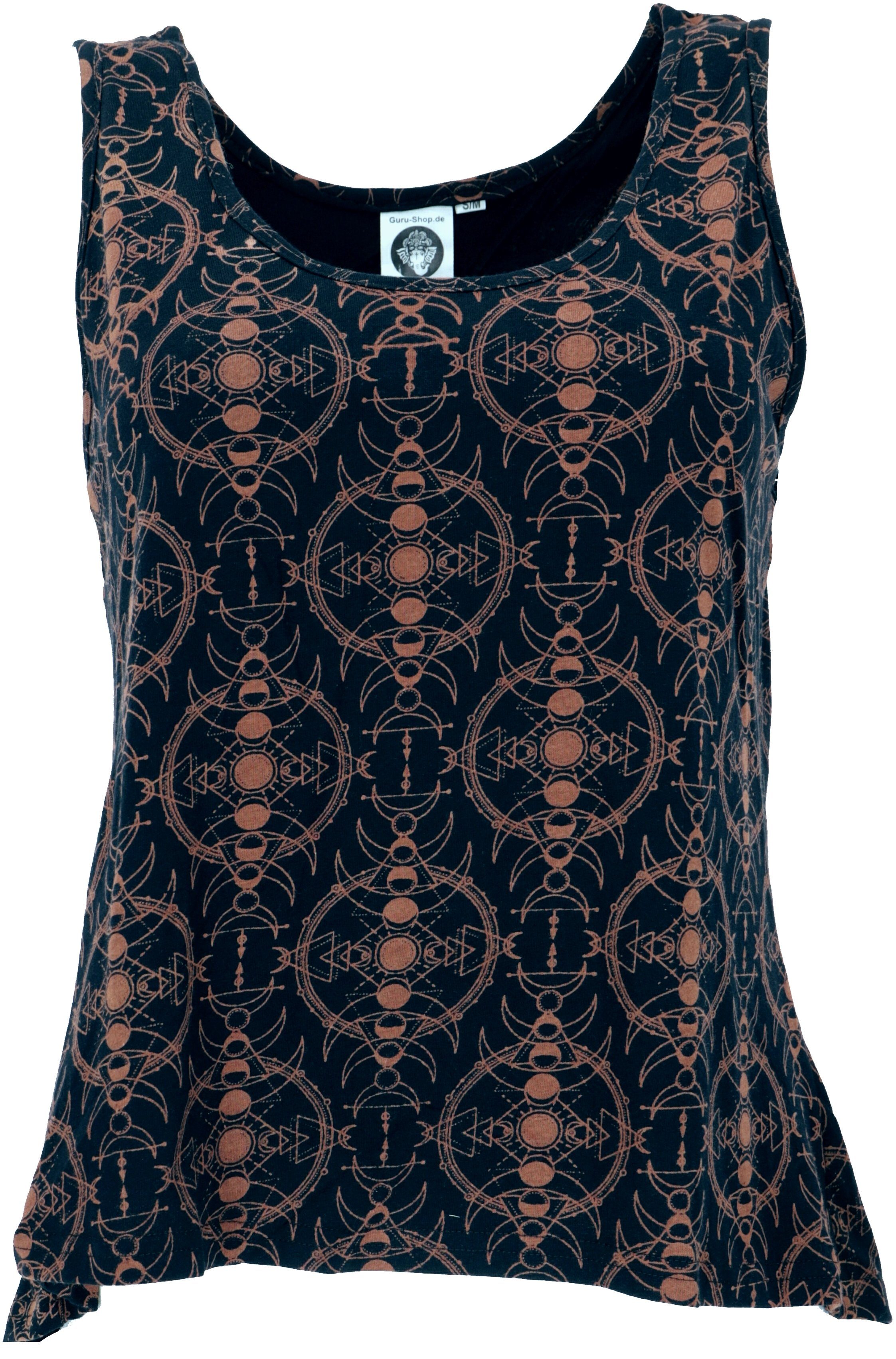 T-Shirt Rückenfreies Tank Top, Goa Festivaltop - Modell 2
