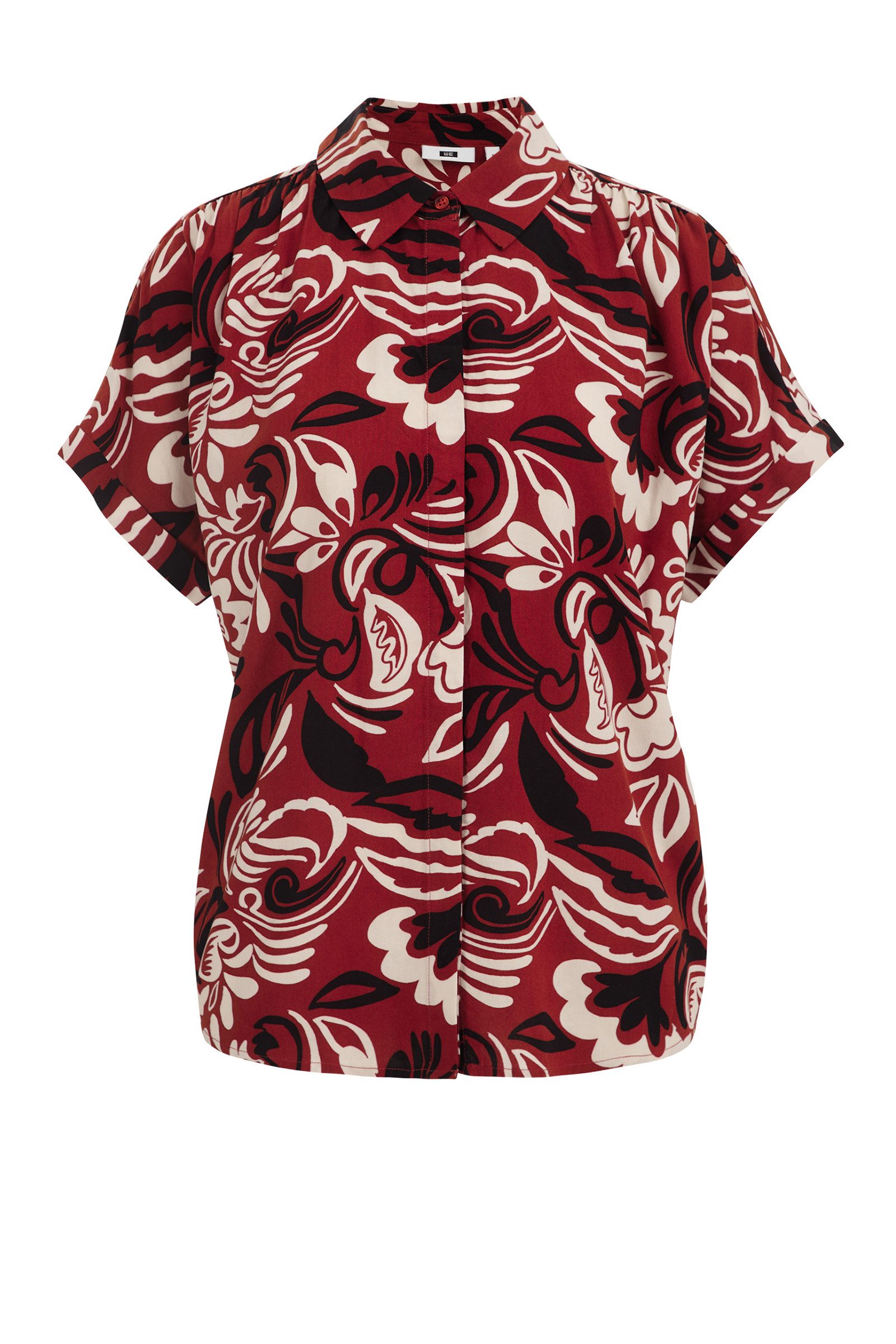 WE Fashion Kurzarmbluse günstig online kaufen