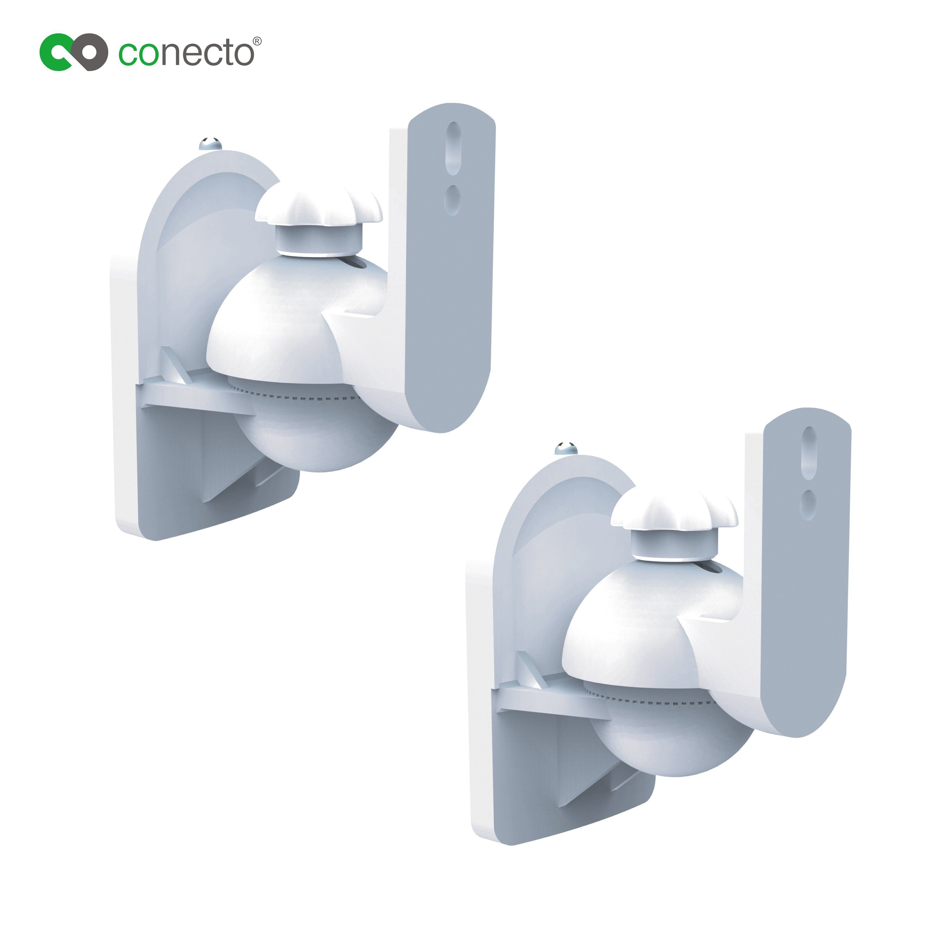 conecto Lautsprecher-Wandhalterung conecto CC50298 Lautsprecher Universal-Wandhalterung, neigbar: -20°