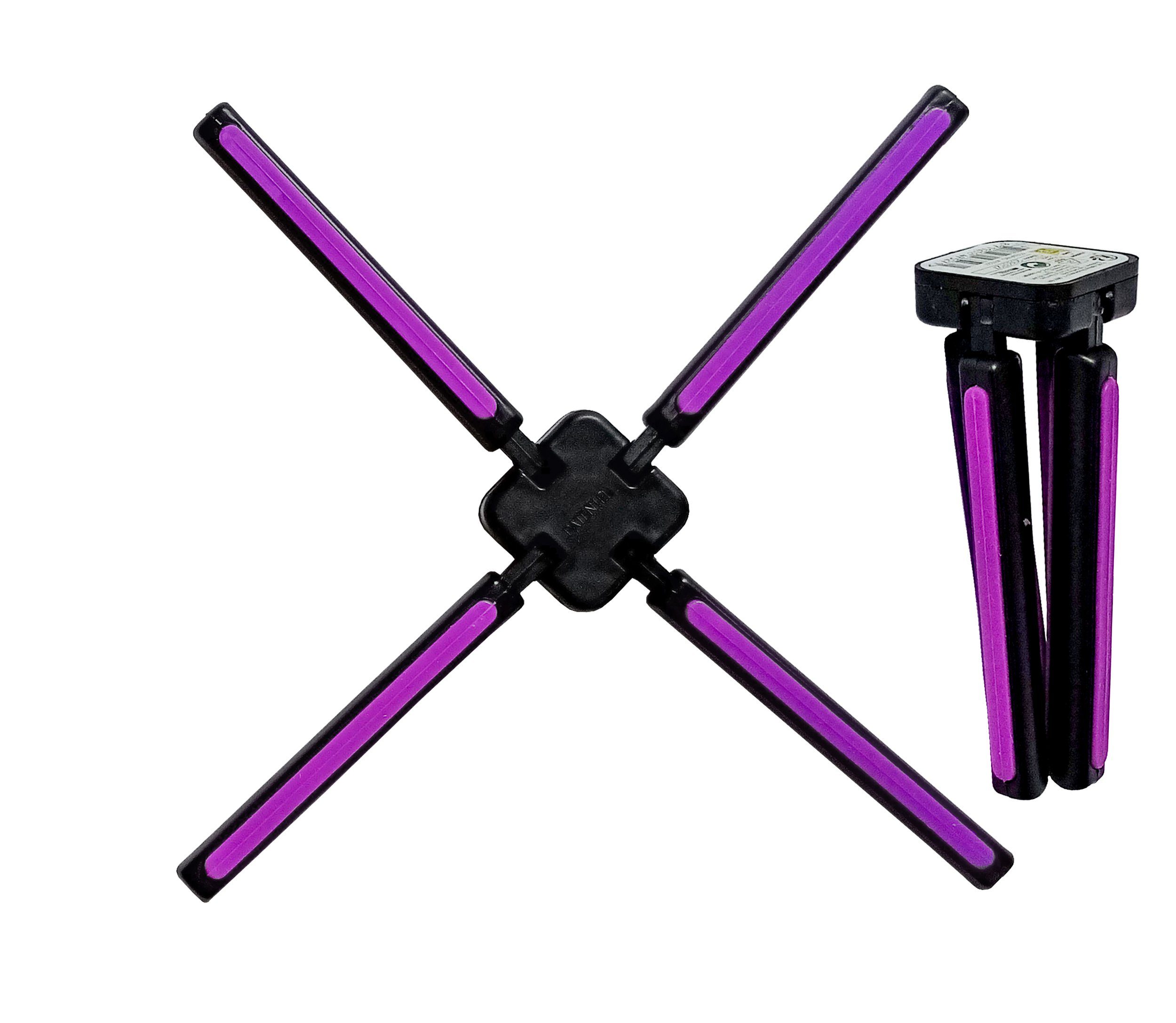 *Alpina* Topfuntersetzer TOPFUNTERSETZER faltbar 22cm Silikon Topfgitter Untersetzer 71 (Lila), hitzebeständig Pfannenuntersetzer Tischuntersetzer Pfannengitter Topf