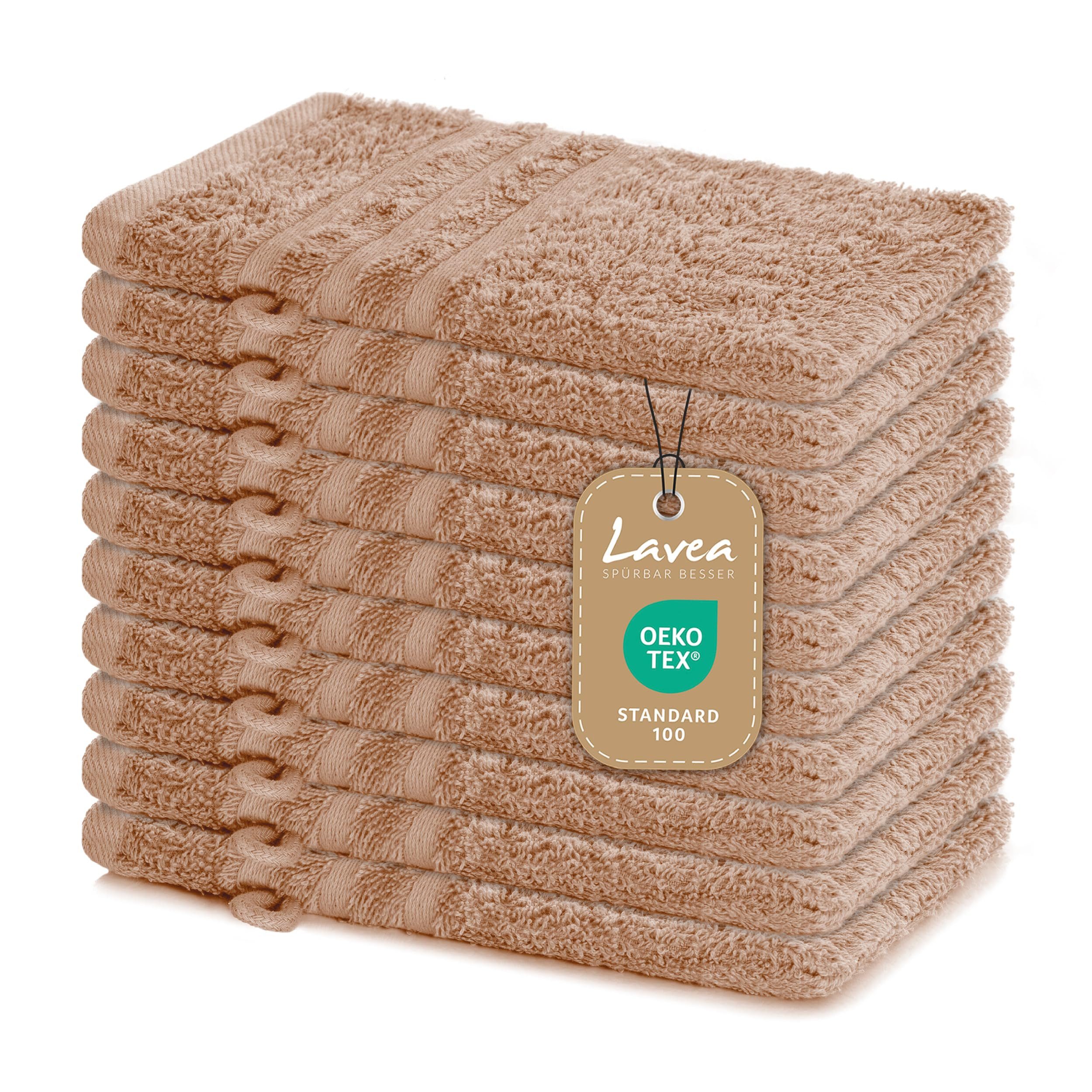 Lavea Handtuch Set saugstarke Frottierserie Elena, günstig online kaufen