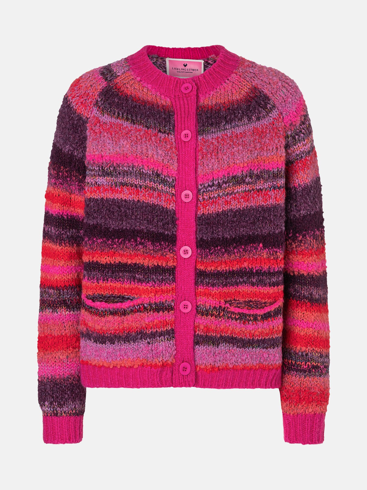 Lieblingsstück Strickjacke AmeliaL mit Alpakawolle und Wolle