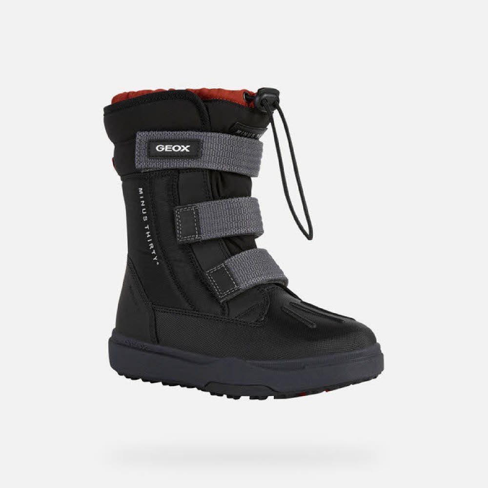 Geox J BUNSHEE PG B ABX B - NYL+SIN Winterstiefel