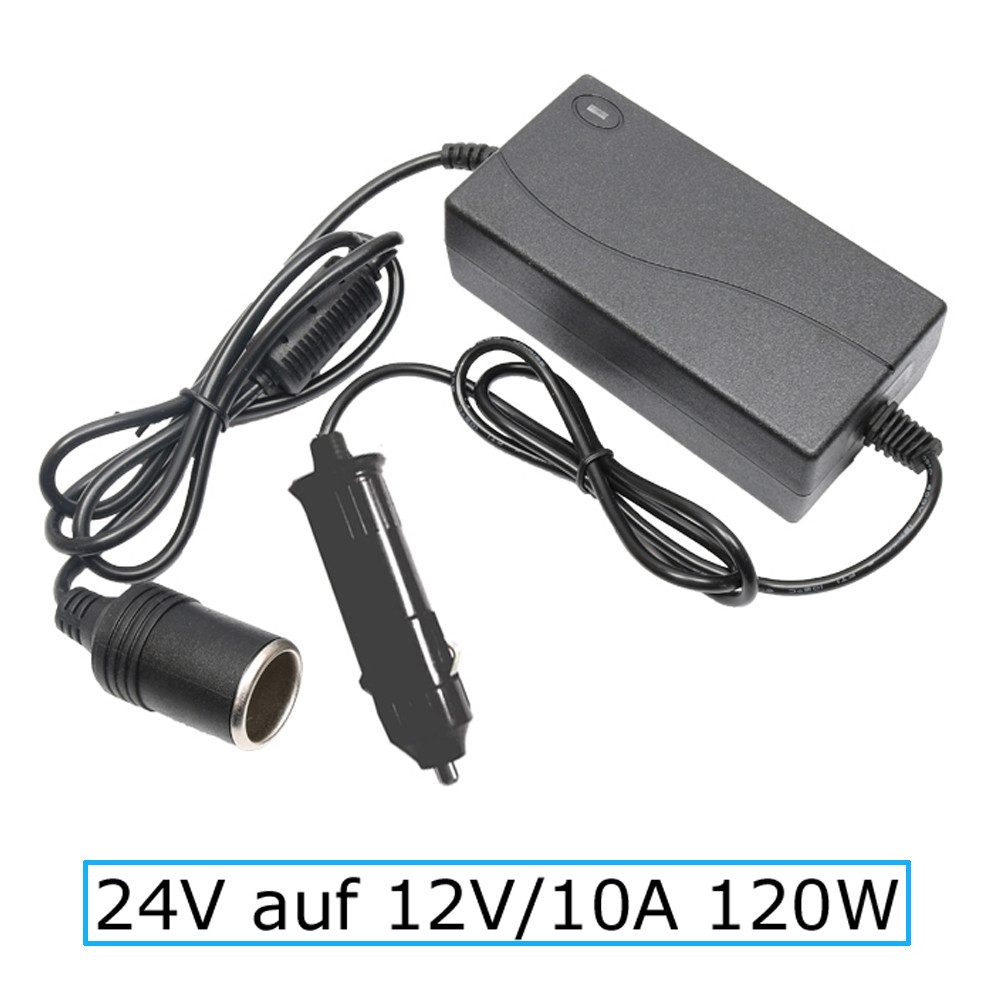 Spannungswandler J40C Spannungswandler Inverter LKW DC 24V auf 12V Zigarettenanzünder