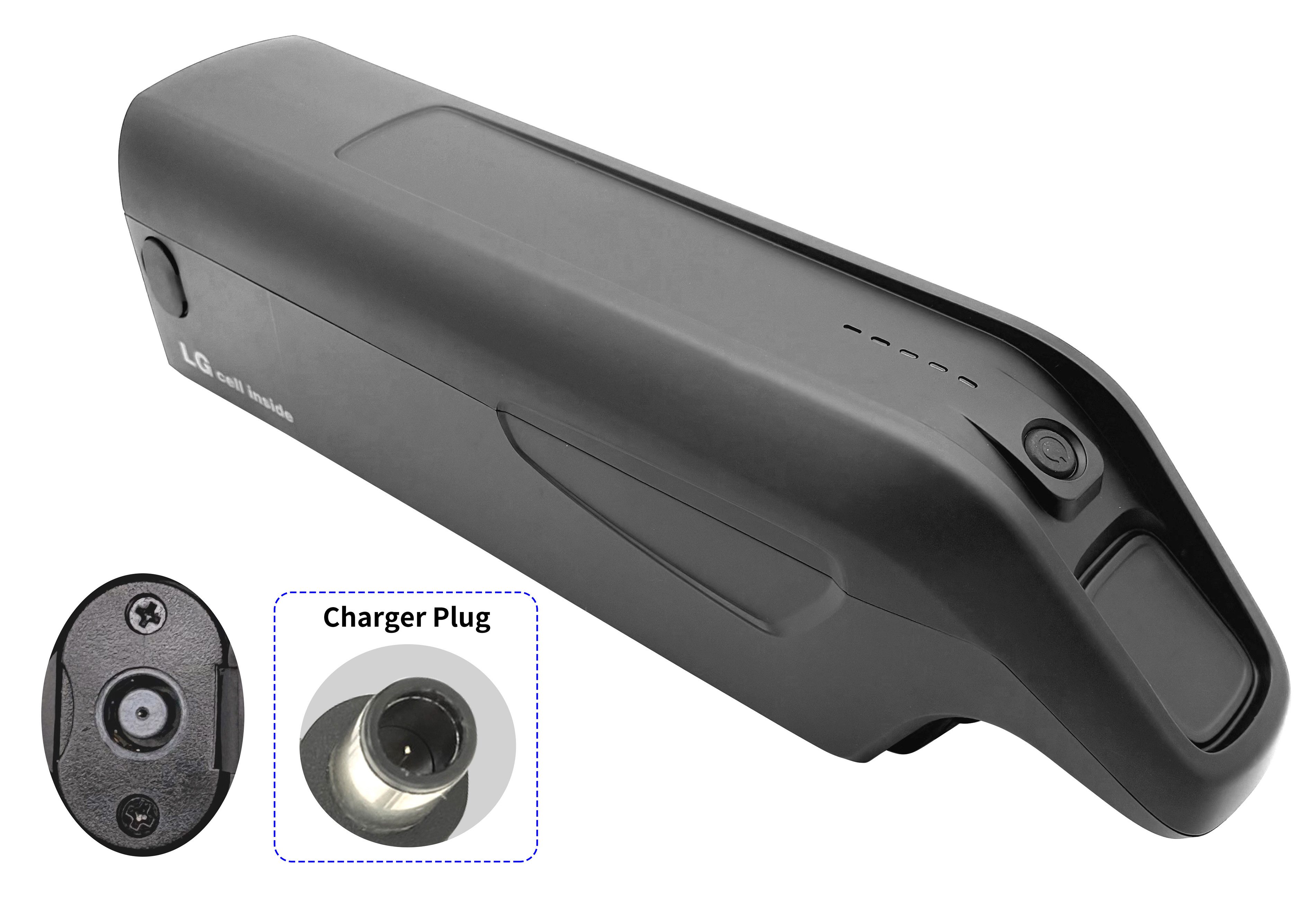 PowerSmart ZZ1311004 E-Bike Akku für Prophete Entdecker Trekking 20.EMT.10 Li-ion 12800 mAh (36 V)