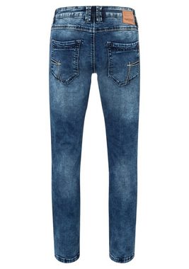 TIMEZONE Slim-fit-Jeans Slim Fit Jeans Stretch Denim Hose Stone Wash (1-tlg) 6598 in Blau