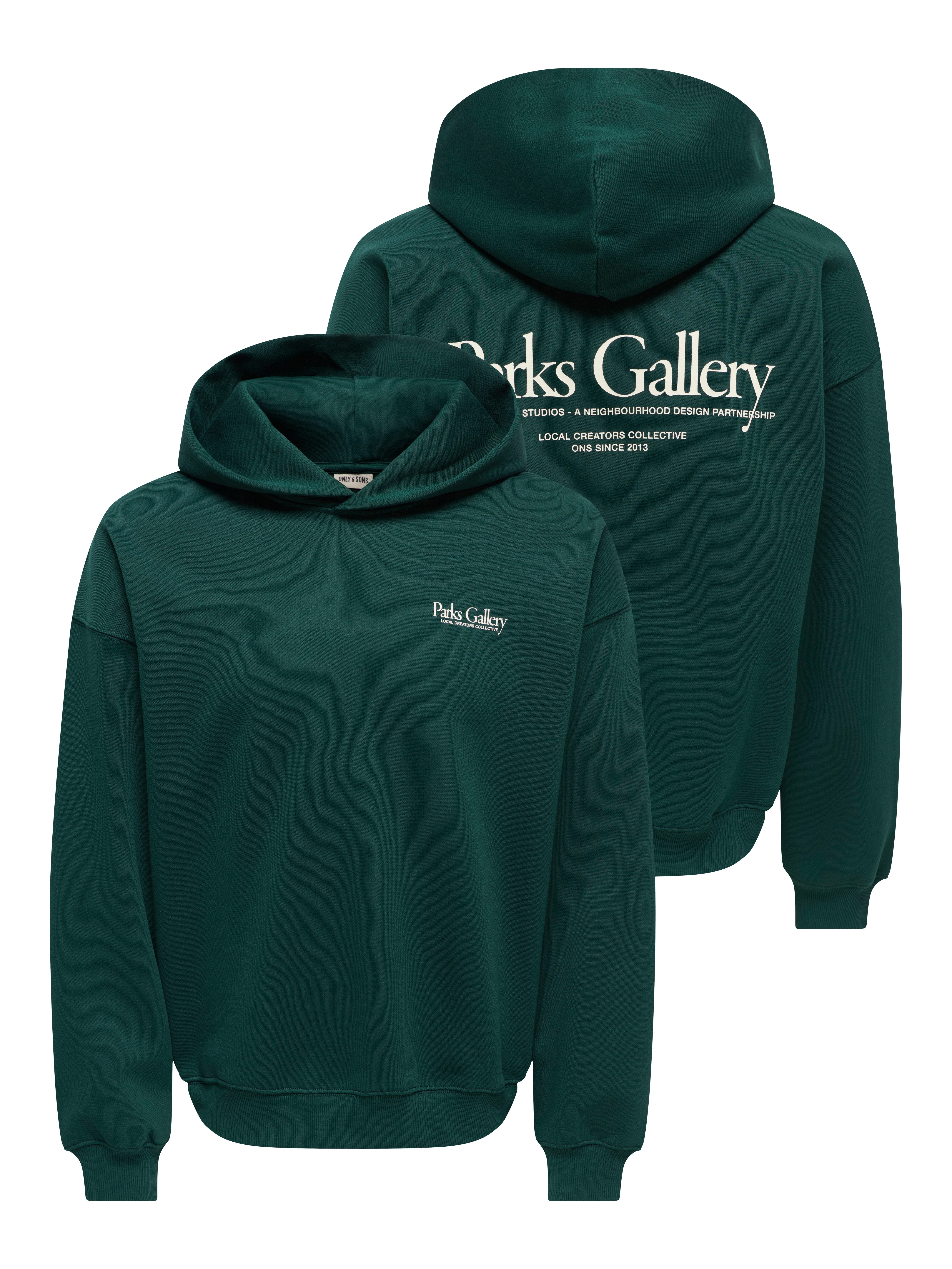 ONLY & SONS Sweatshirt ONSPARKS GALLERY RLX SWEAT HOODIE NOOS Baumwollmischung, regular fit