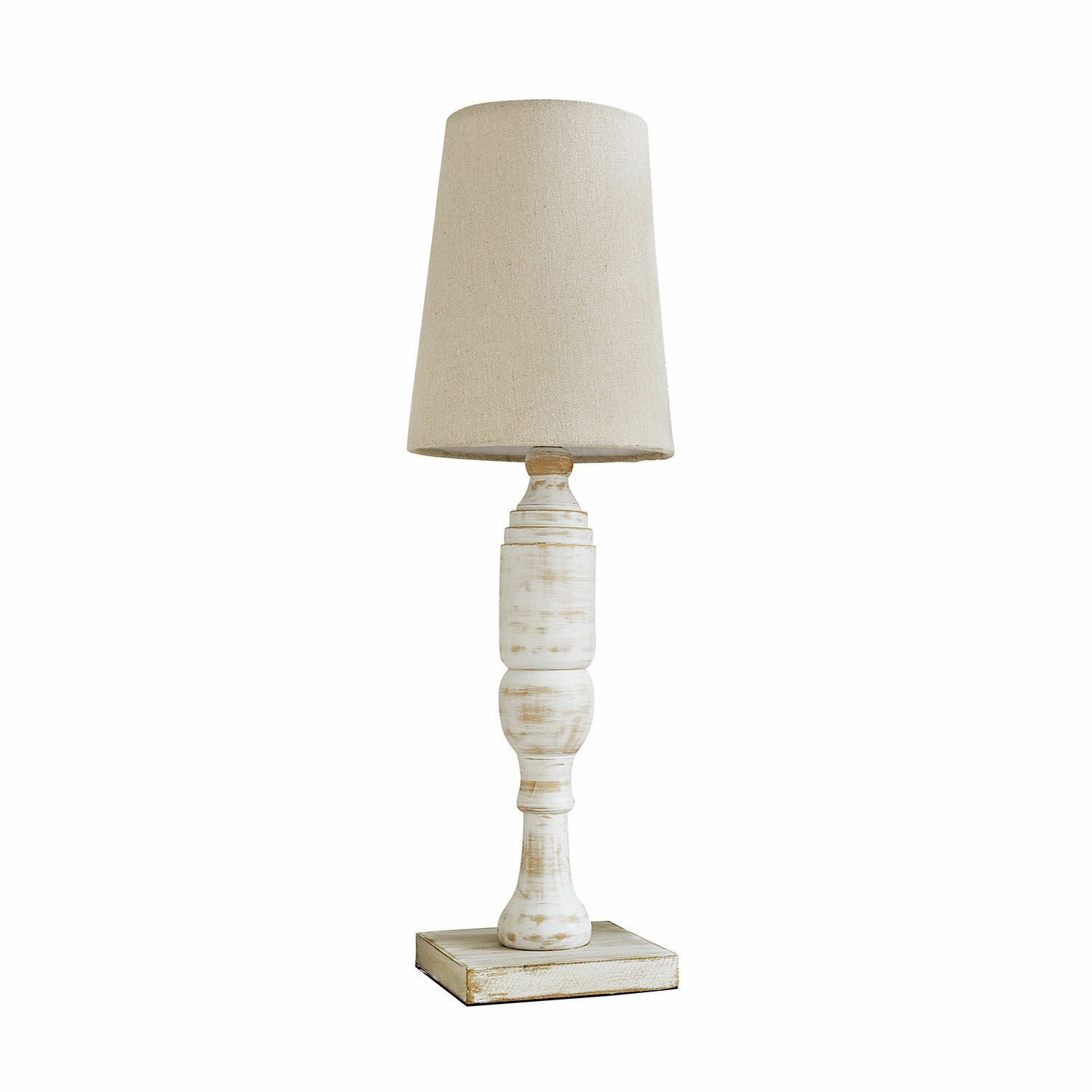 Mirabeau Tischleuchte Tischlampe Yernisto antikweiß
