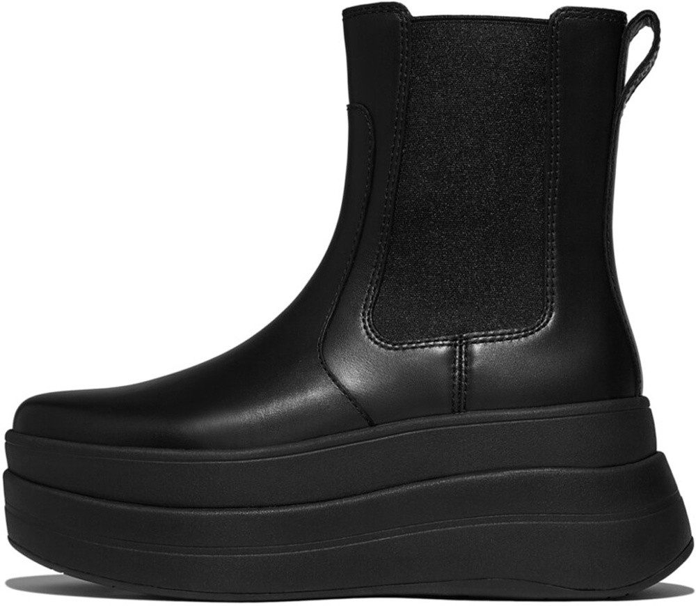 Fitflop F-Mode Stack Leather Chelsea Boots Stiefel günstig online kaufen