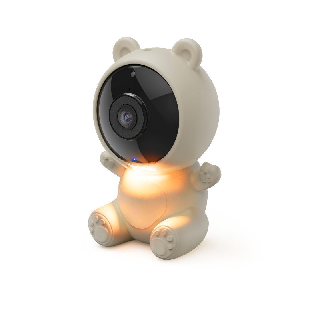 Hama Überwachungskamera Babyphone mit Kamera (Babykamera mit App, Nachtsicht, 2-Wege-Audio) (Schrei-Erkennung, Bewegungserkennung, Temperaturüberwachung, Full-HD)