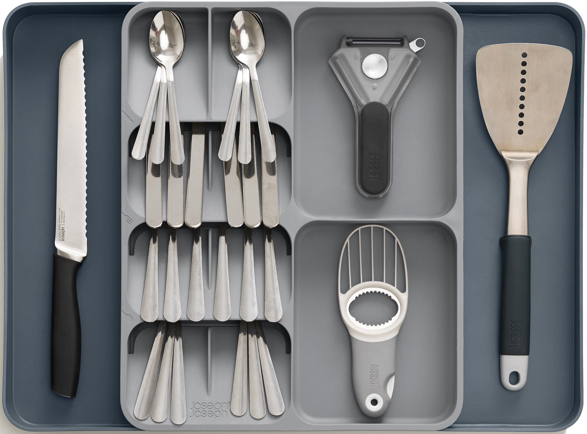 Joseph Joseph Besteckkasten DrawerStore, Kunststoff, zwei Fächer für Kochzu günstig online kaufen