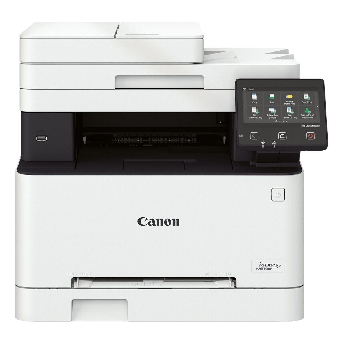 Canon i-SENSYS MF655Cdw Кольоровий лазерний принтер, (LAN-/ WLAN-fähig, 1200 x 1200 dpi, A4)